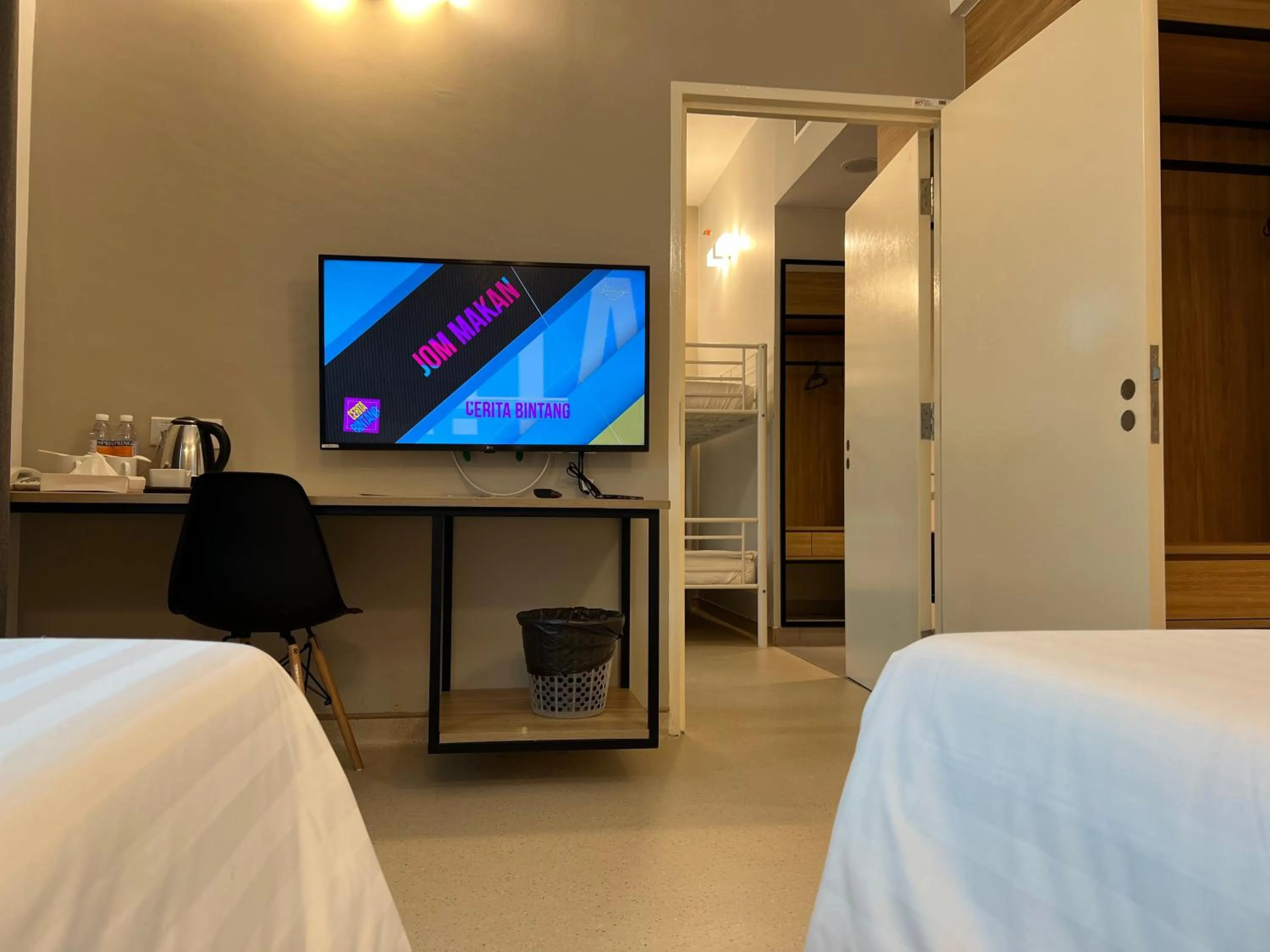 Bed in Serapi Verdure Hotel