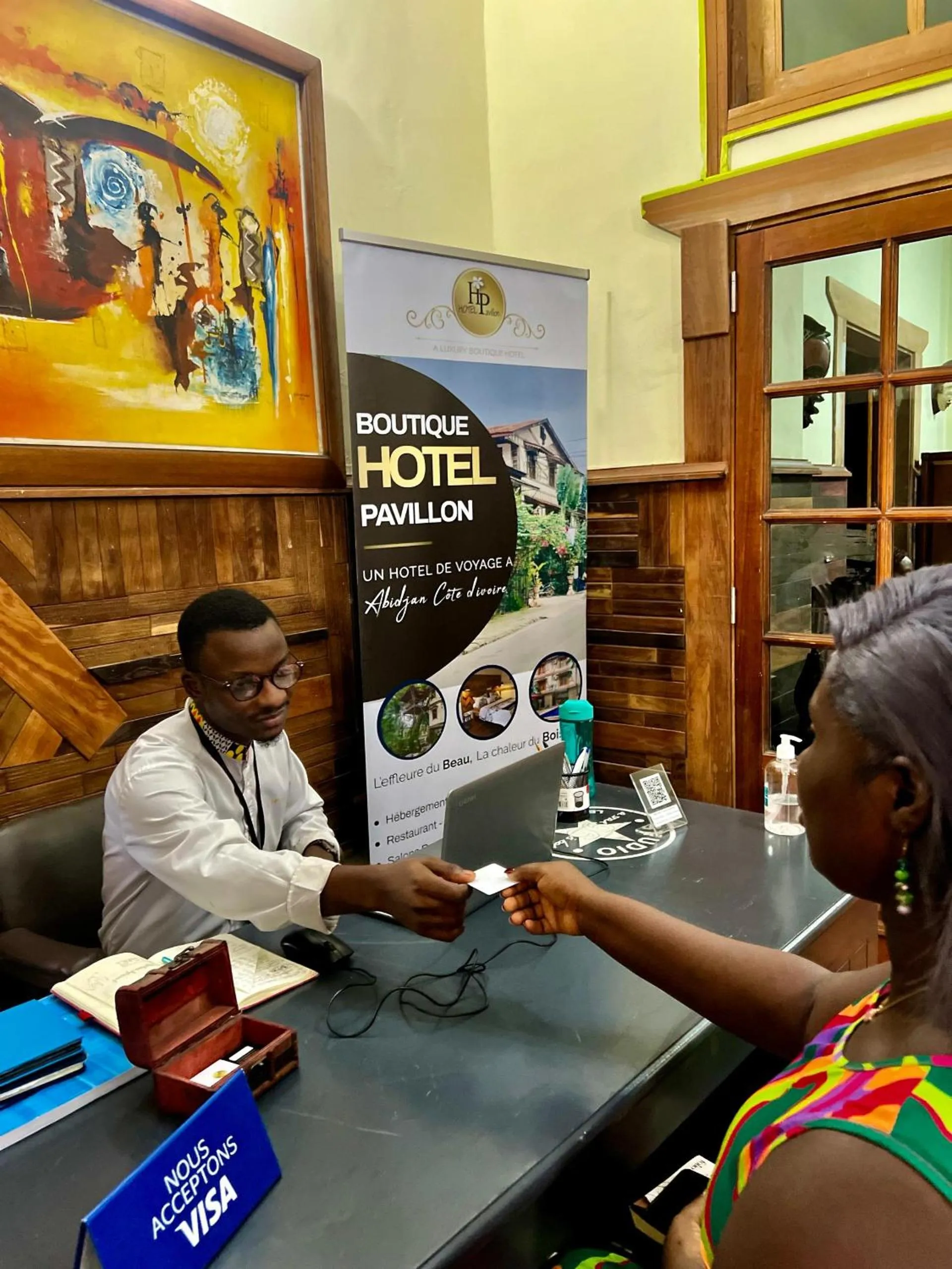 Staff in Boutique Hotel Pavillon