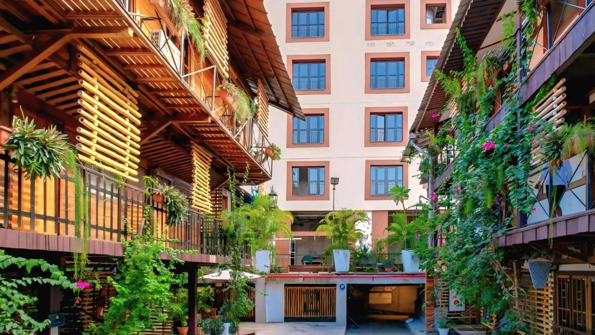 View (from property/room) in Boutique Hotel Pavillon