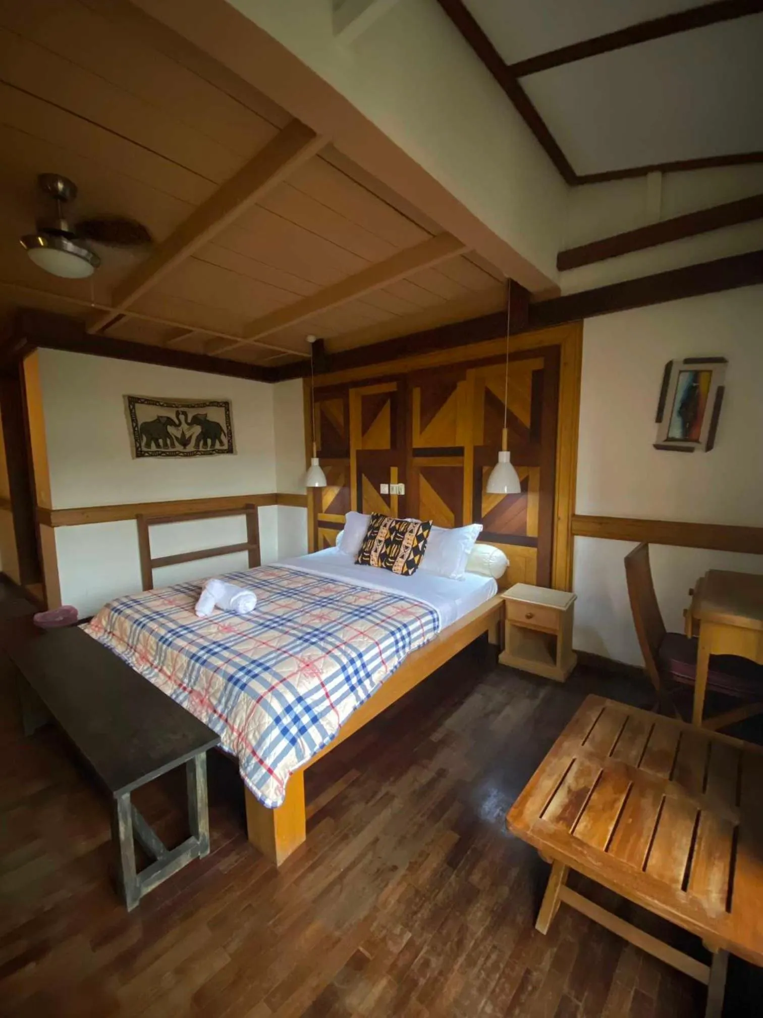 Bed in Boutique Hotel Pavillon