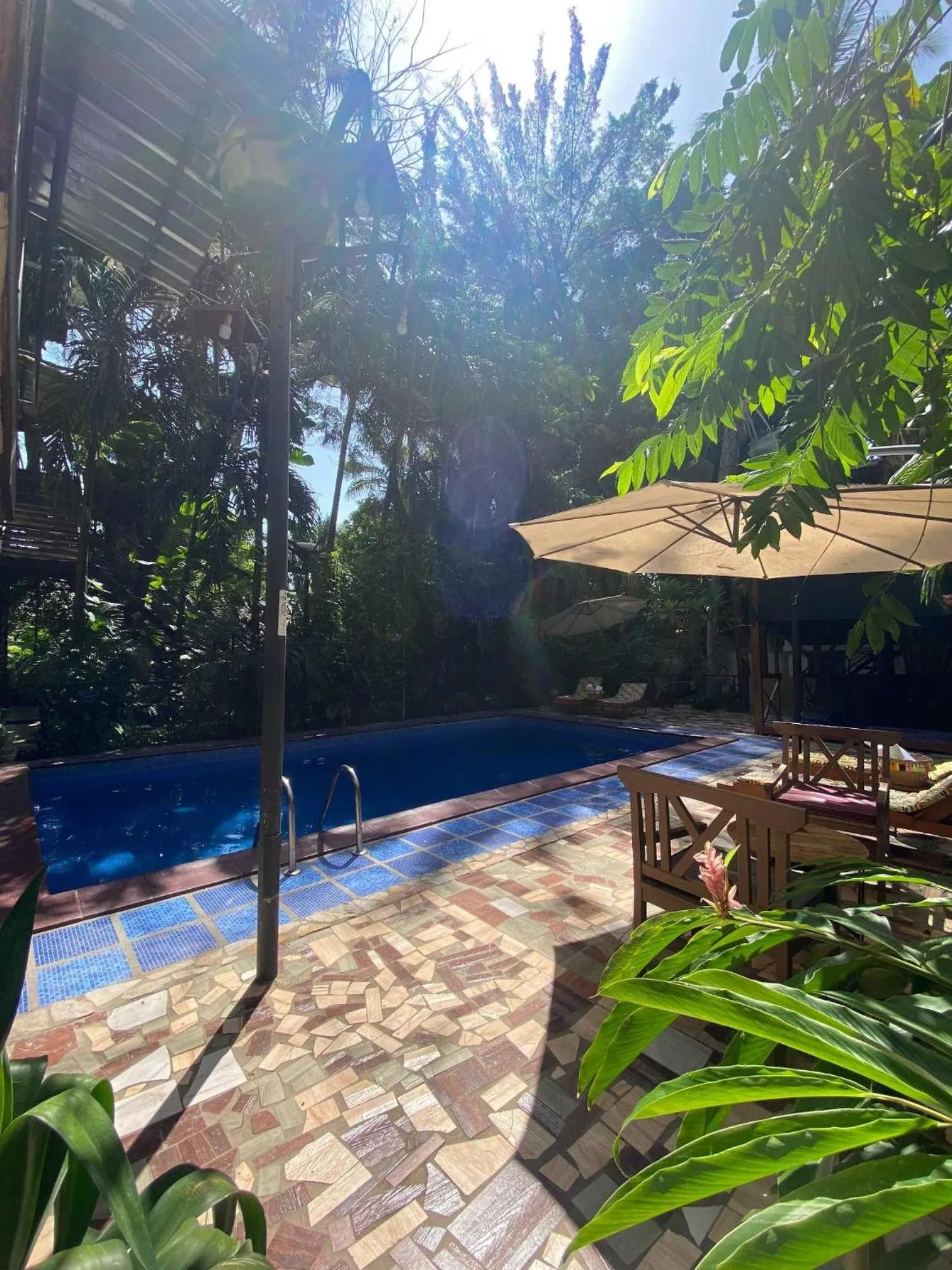 Garden in Boutique Hotel Pavillon