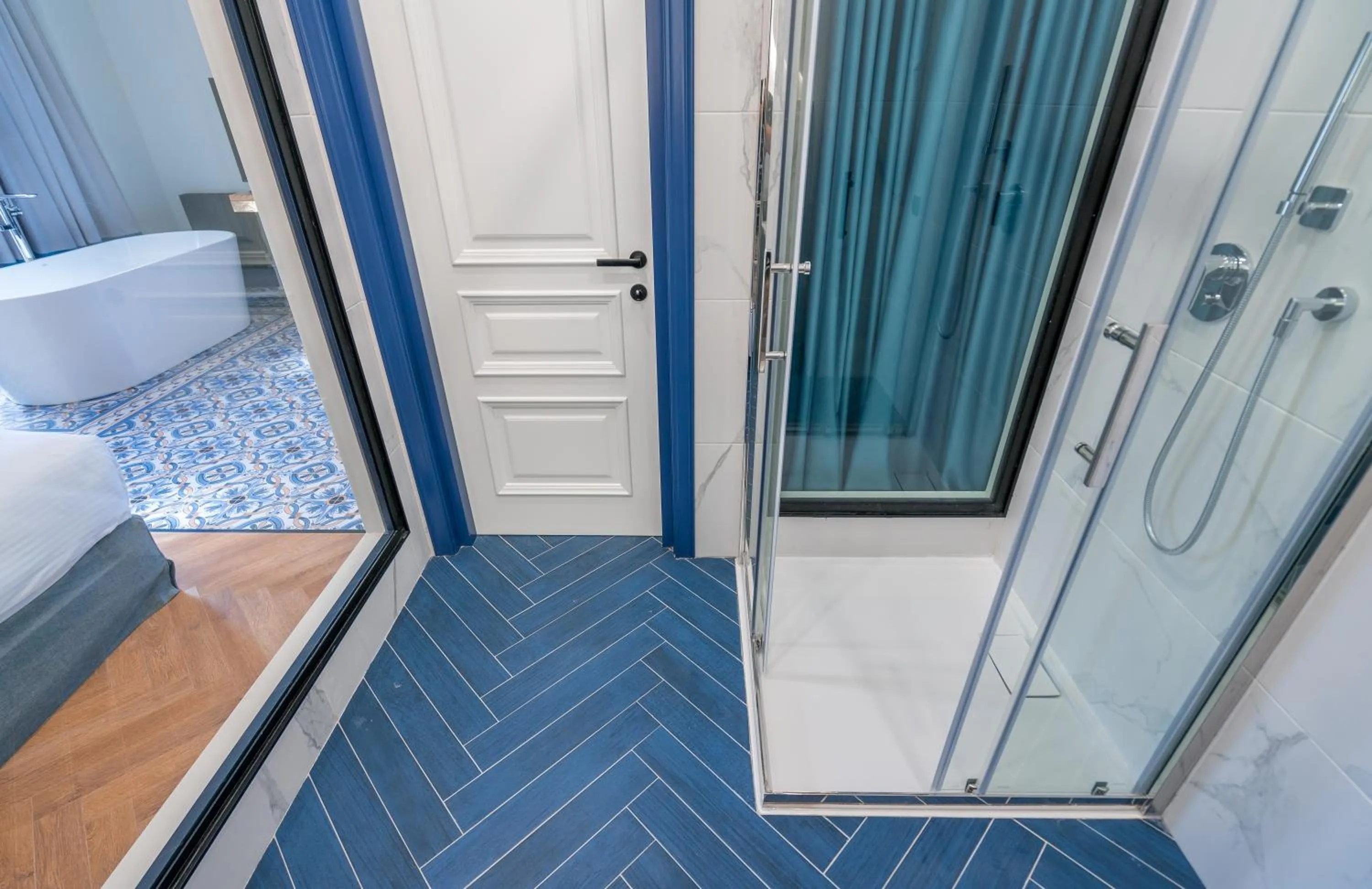 Bathroom in Abanotubani Boutique hotel