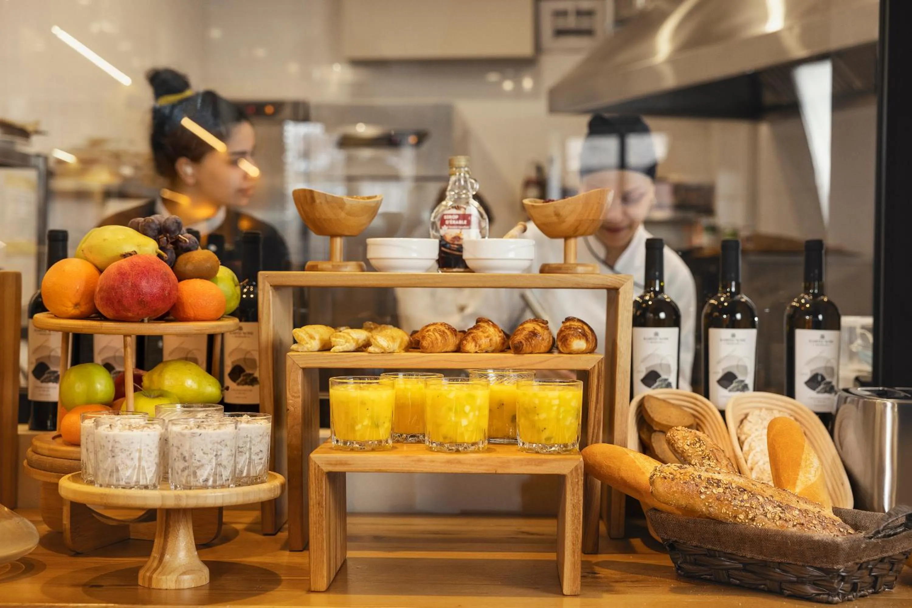 Food in Abanotubani Boutique hotel