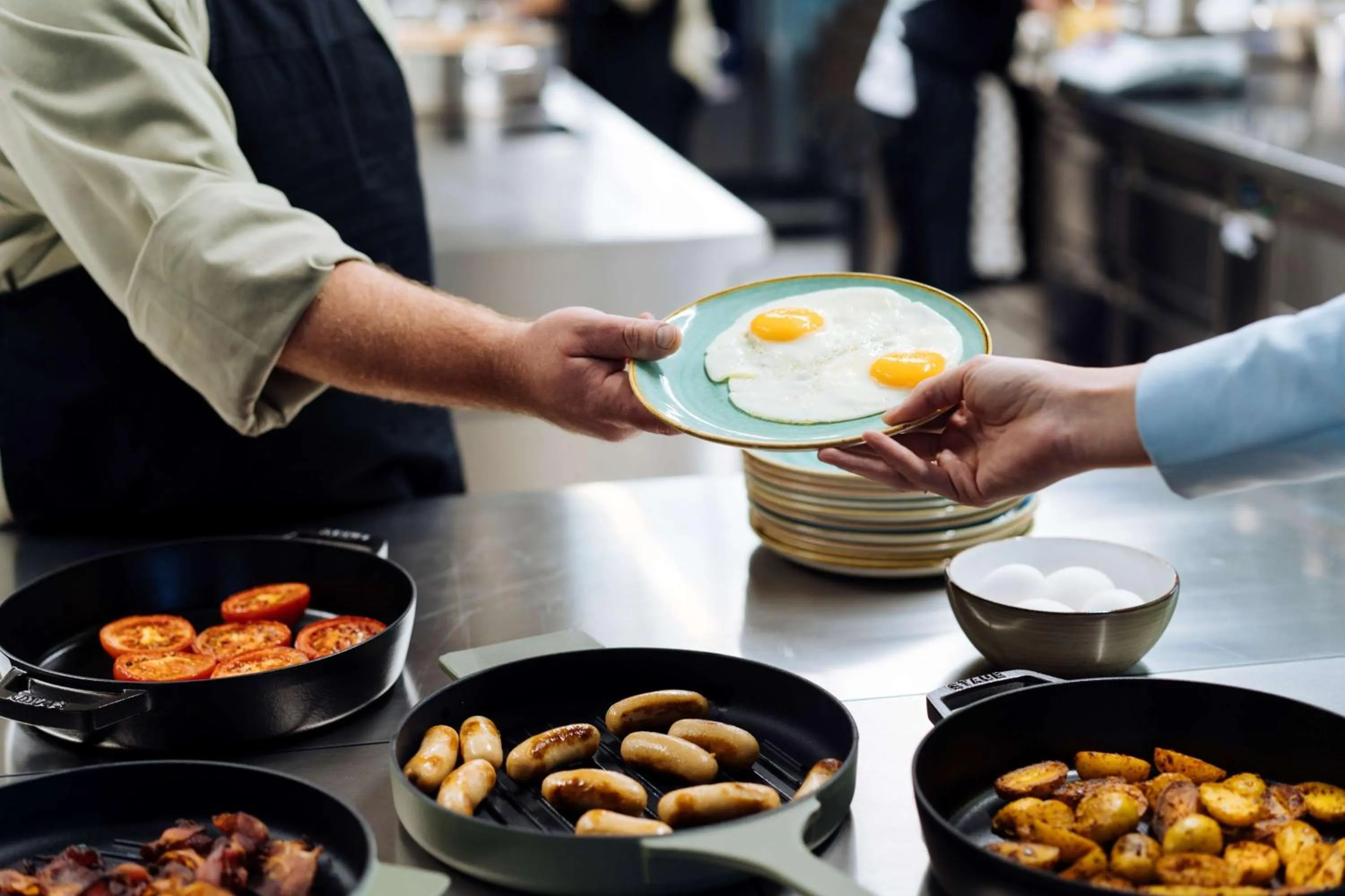 Restaurant/places to eat in Hyatt Place Zurich Airport the Circle