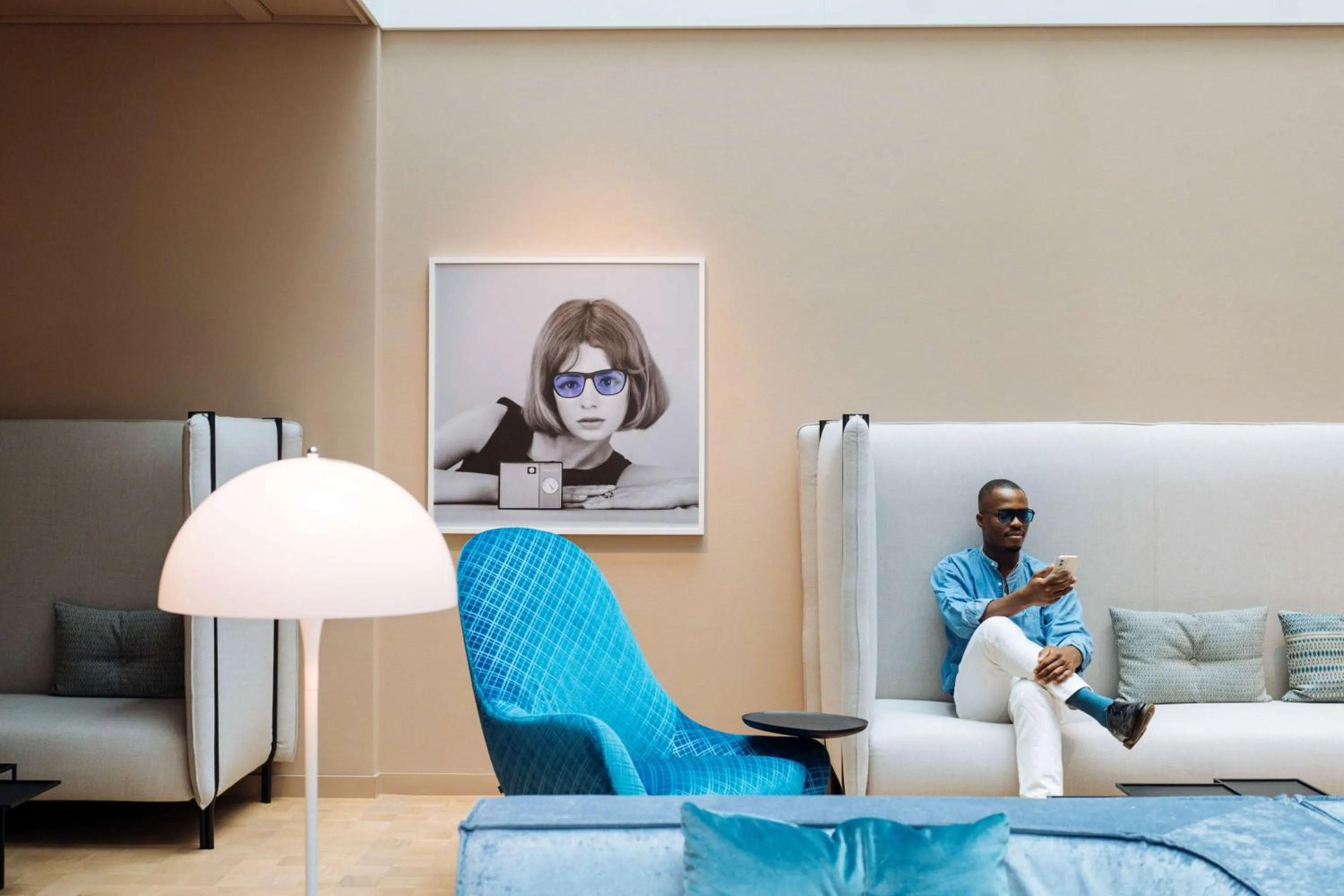 Winter, Bed in Hyatt Place Zurich Airport the Circle