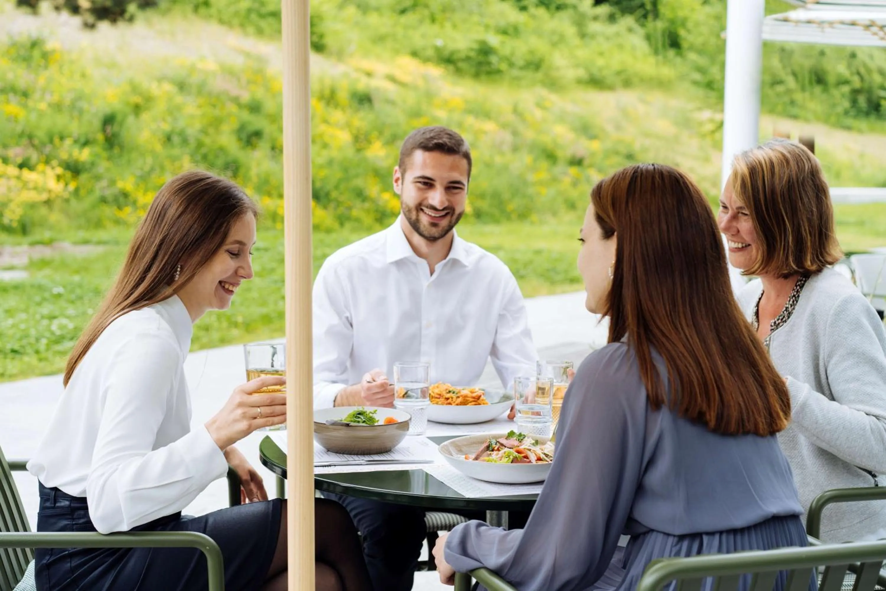 Patio in Hyatt Place Zurich Airport the Circle