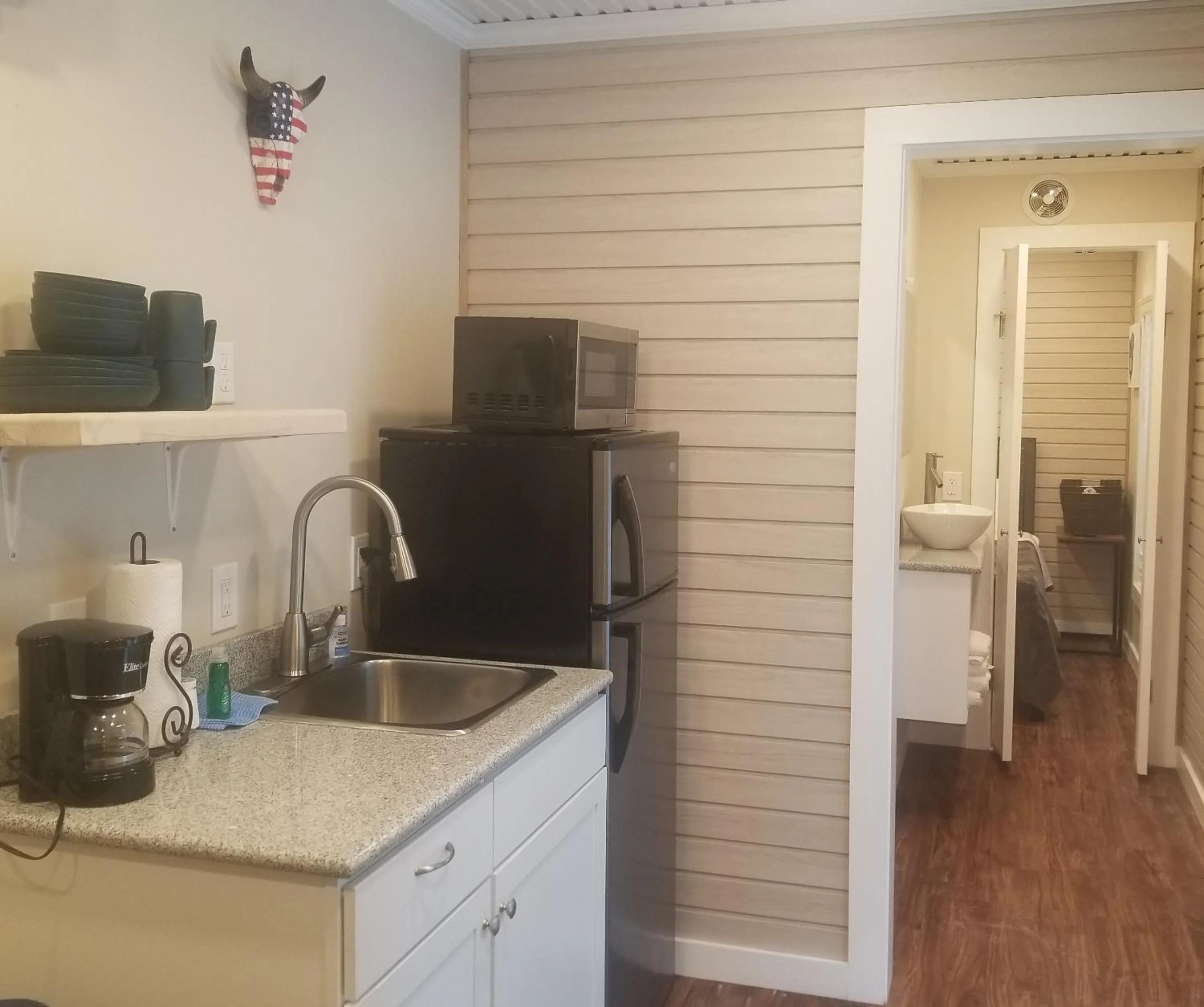 Kitchen or kitchenette in Camptel Poconos
