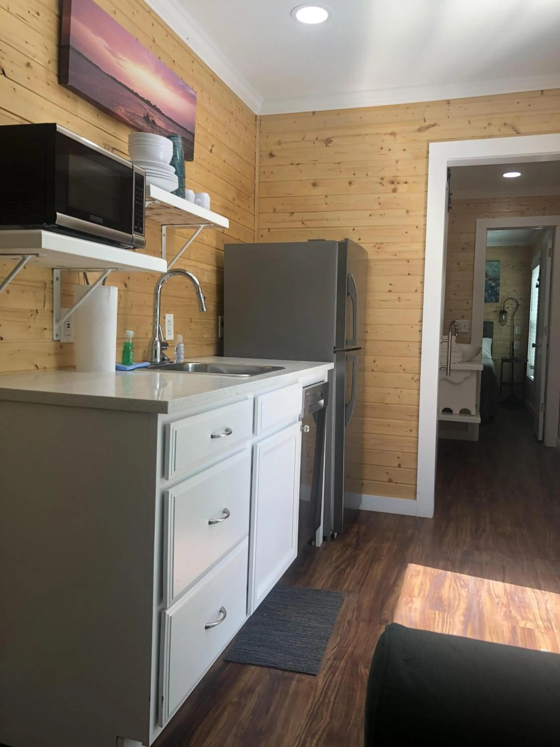 Kitchen or kitchenette in Camptel Poconos