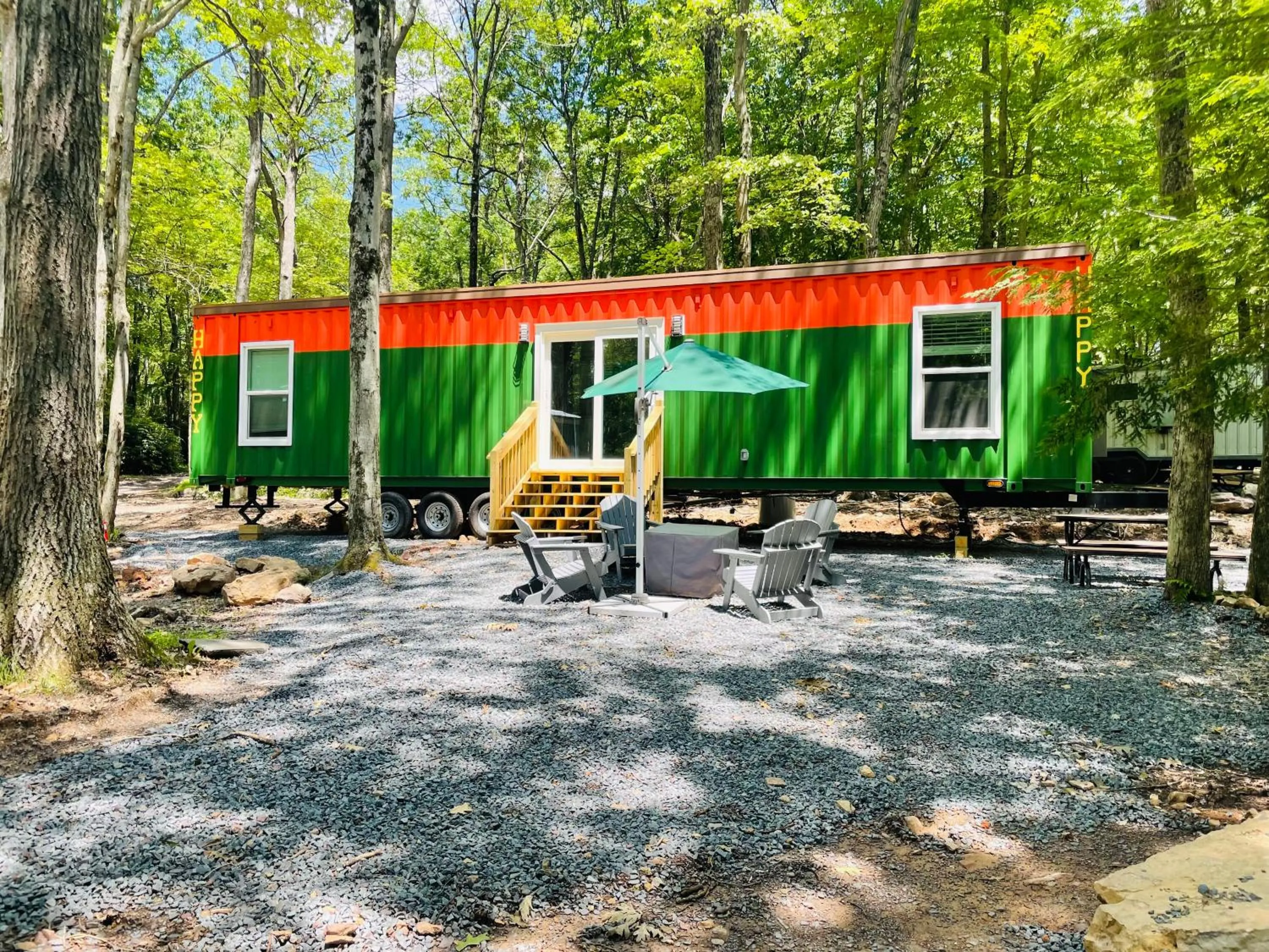 Natural landscape in Camptel Poconos