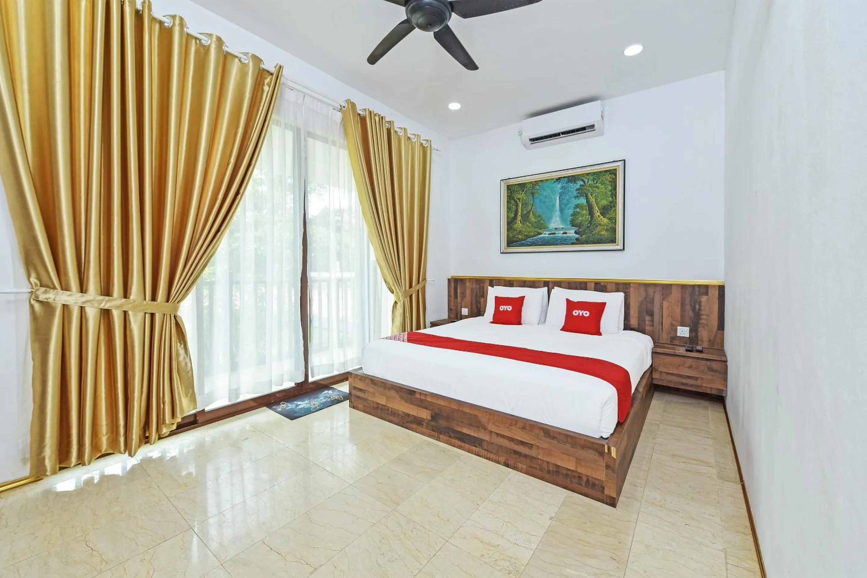 Bedroom, Bed in Hotel O Jentayu Homestay Pontian