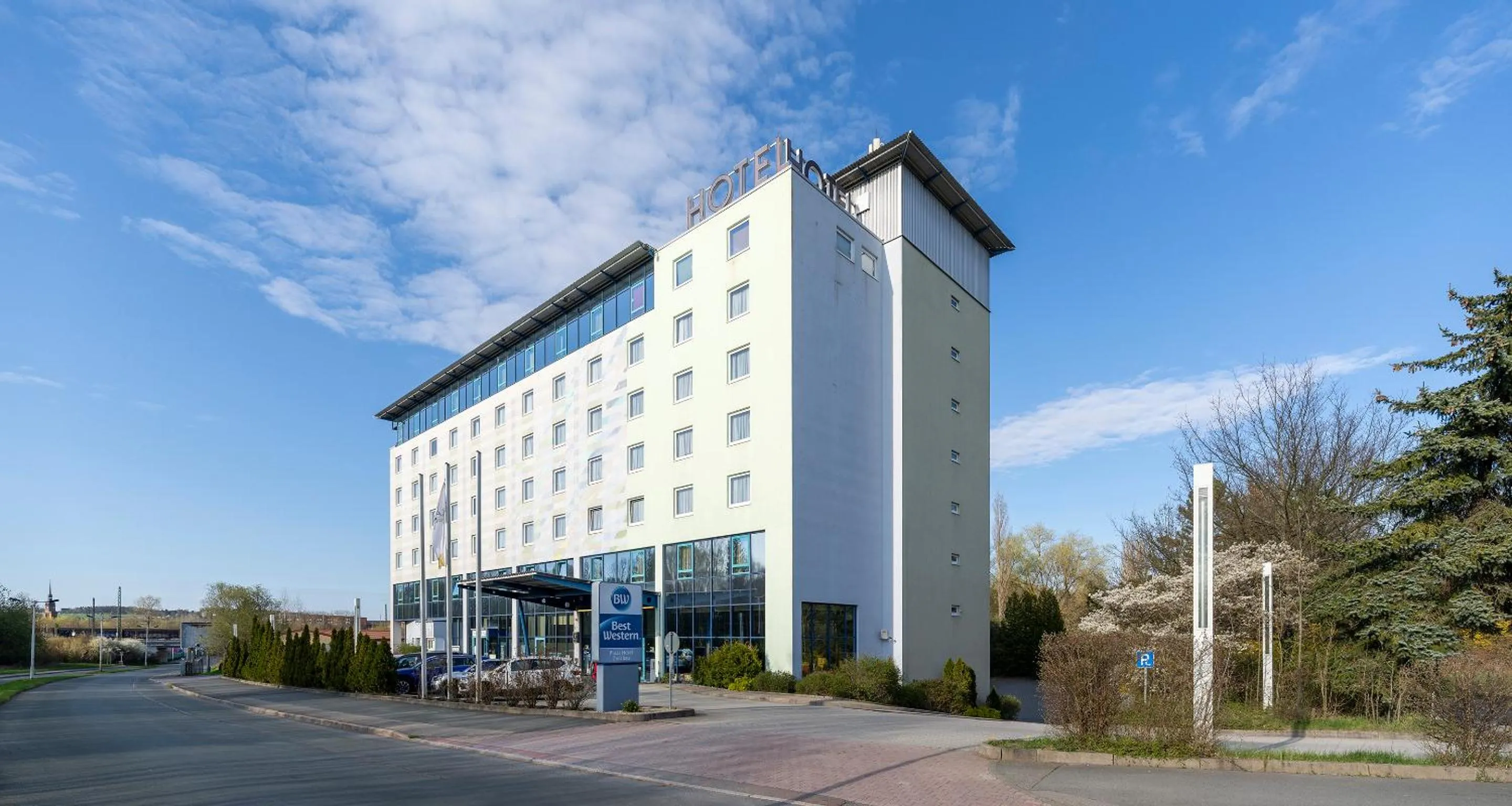 Property building in Best Western Plaza Hotel Zwickau