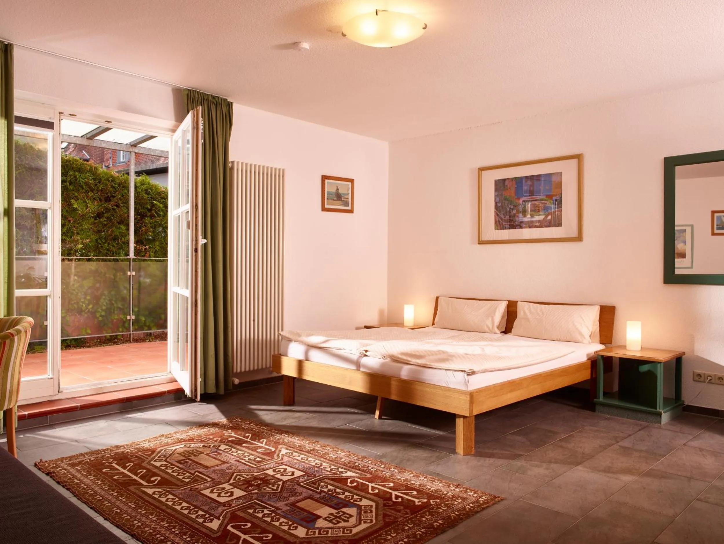 Photo of the whole room, Bed in Hotel & Restaurant Burgschänke