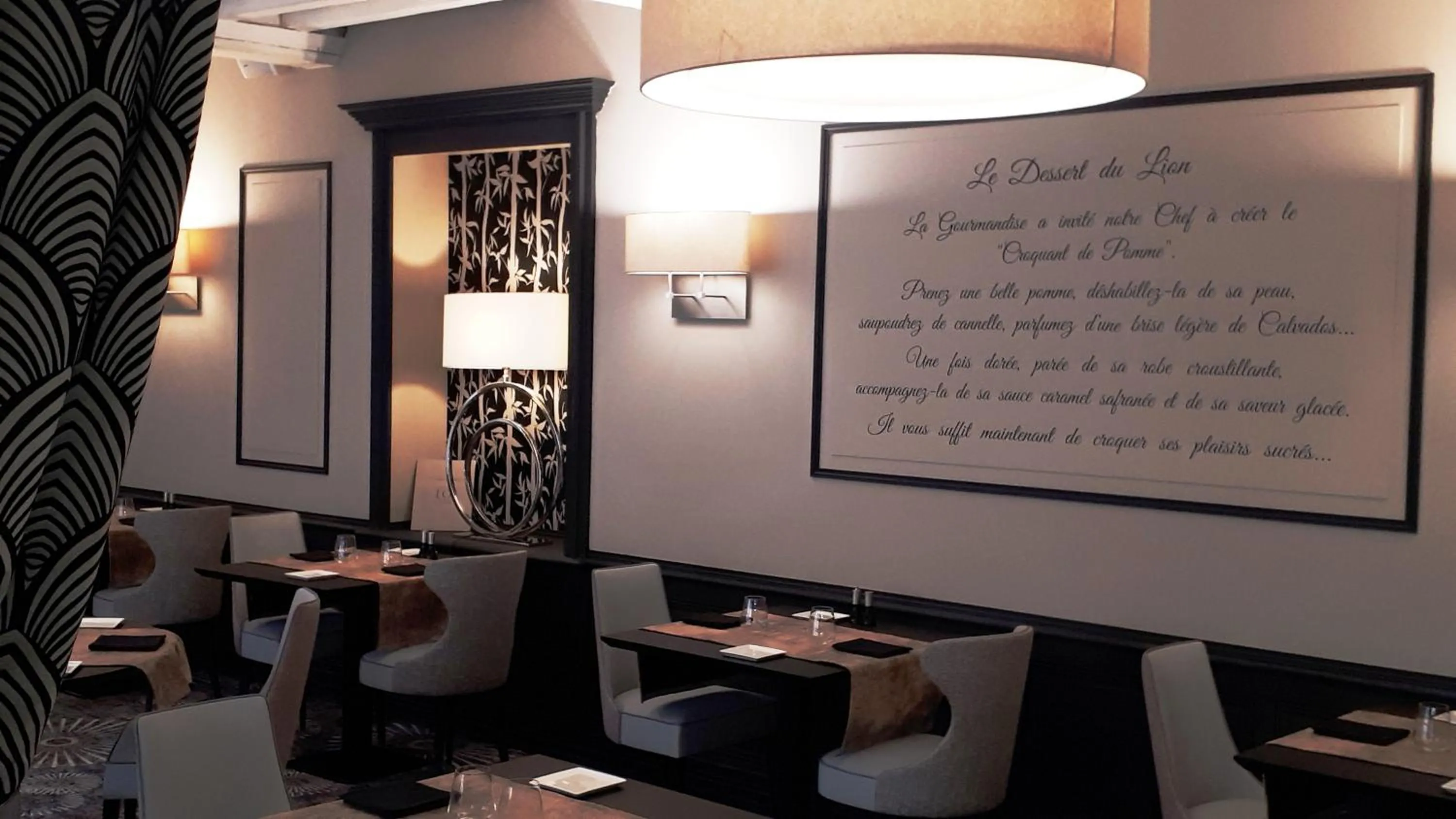 Restaurant/places to eat in Hotel Le Lion D'Or et Restaurant La Table Du Lion