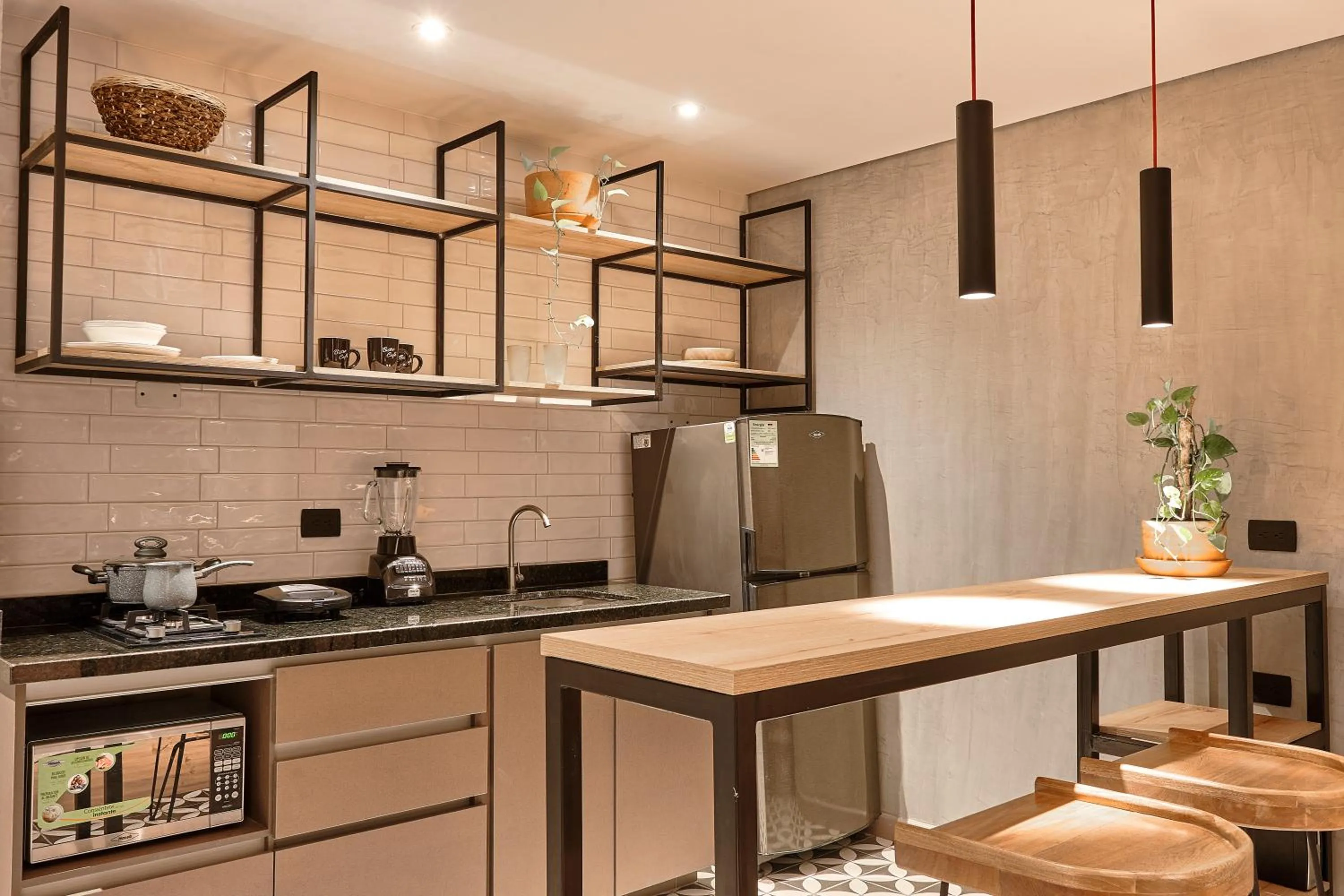 Kitchen or kitchenette in Mosaic Studios Buenavista