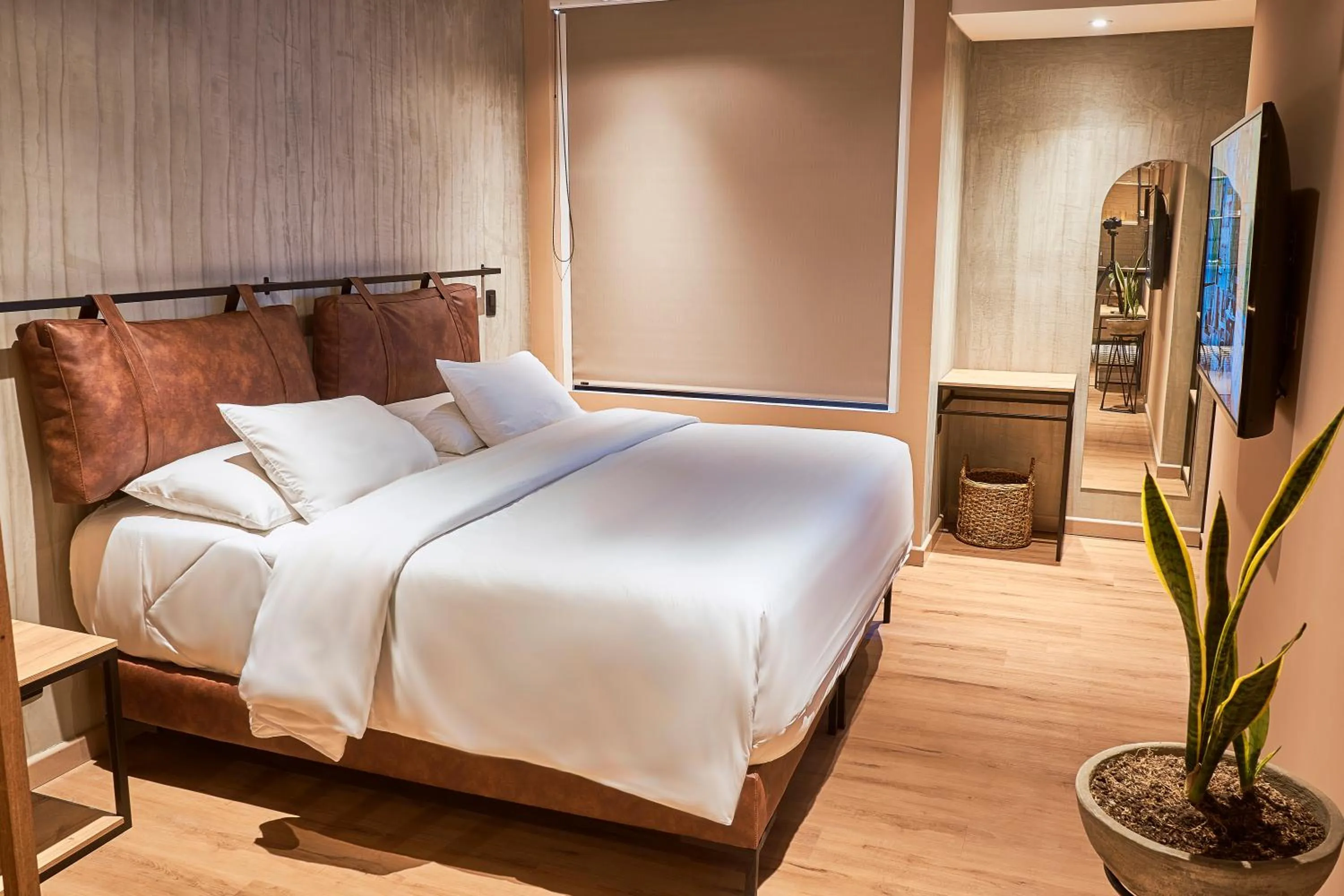 Bedroom, Bed in Mosaic Studios Buenavista