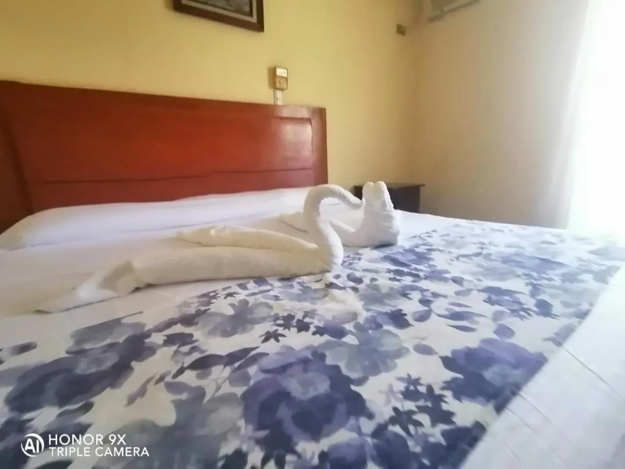 Bed in Hotel Familiar El Dorado