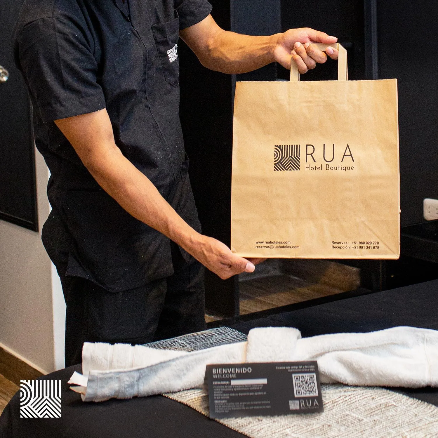 Logo/Certificate/Sign in Rua Hoteles Piura