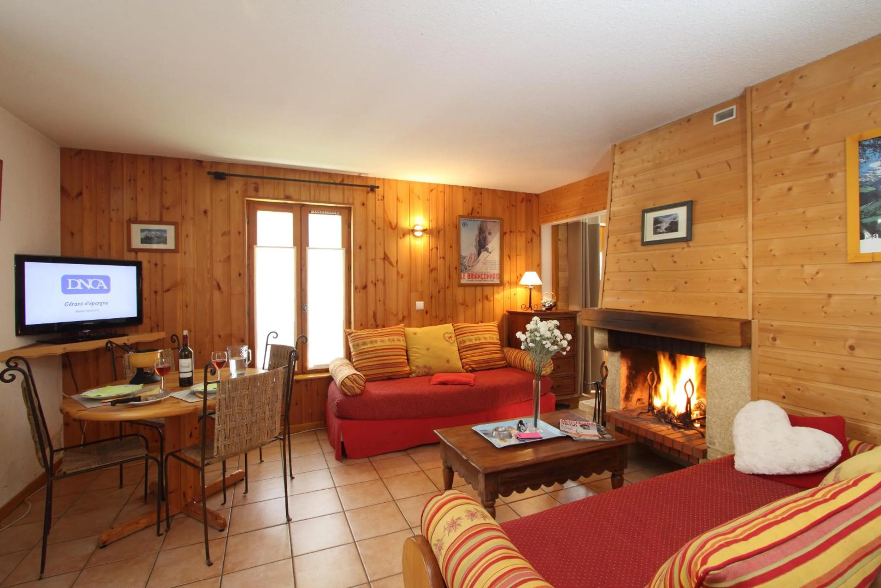 Living room in Cosy Appart'Hotel - Panoramic Village - La Grave