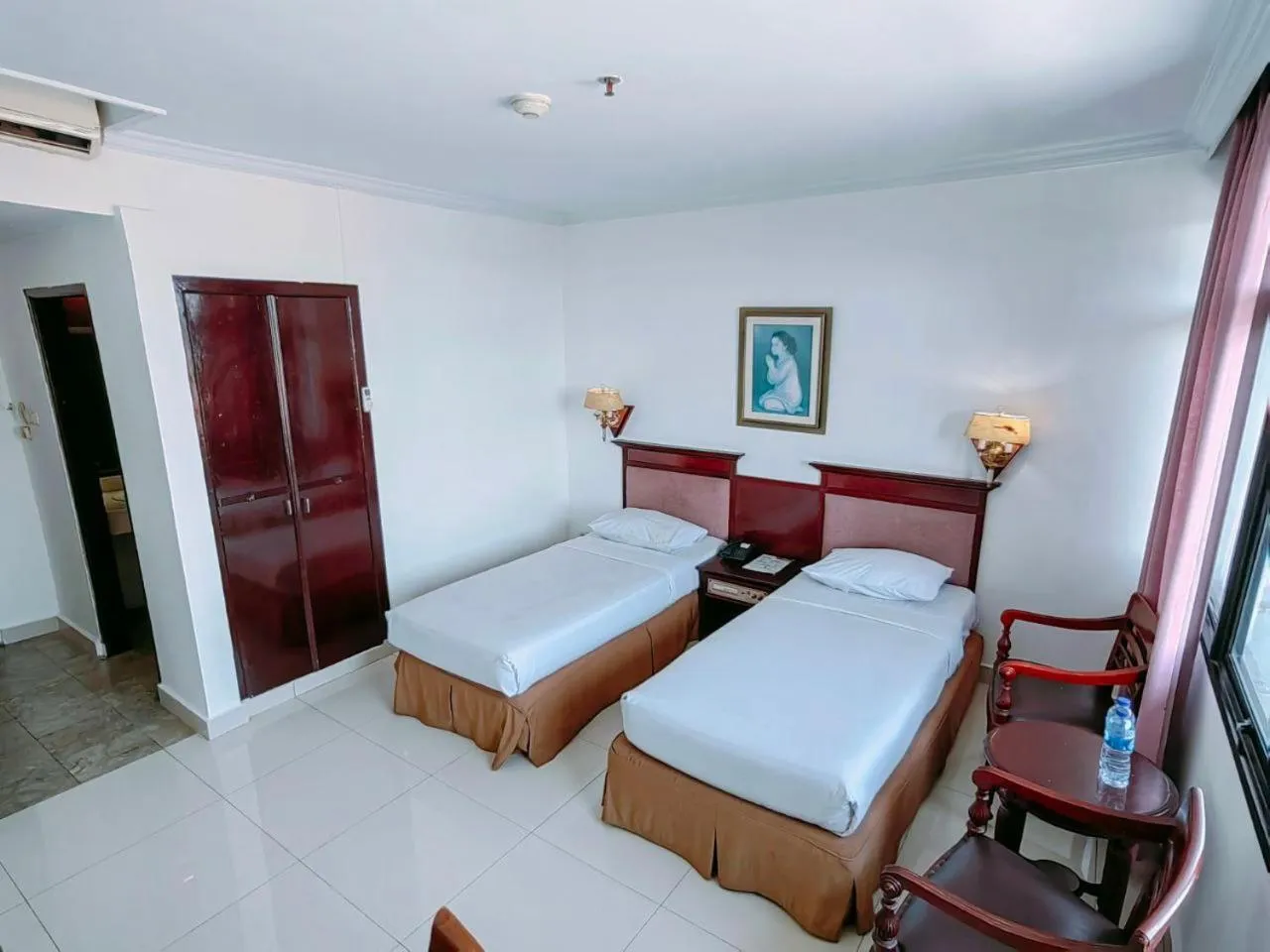 Bed in PIA Hotel Bandung