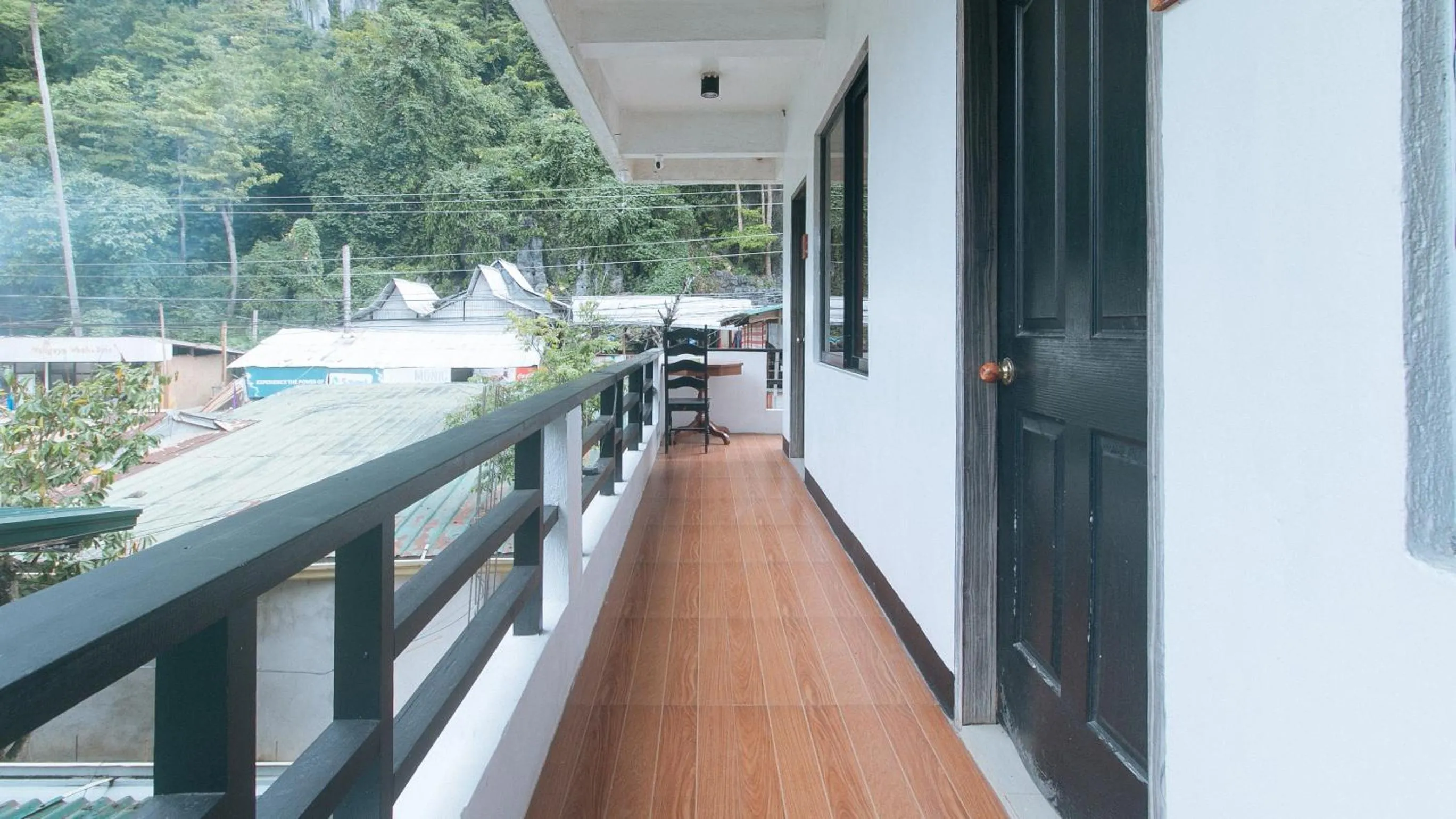 Balcony/Terrace in RedDoorz @ Lualhati Garden Cottage El Nido Palawan
