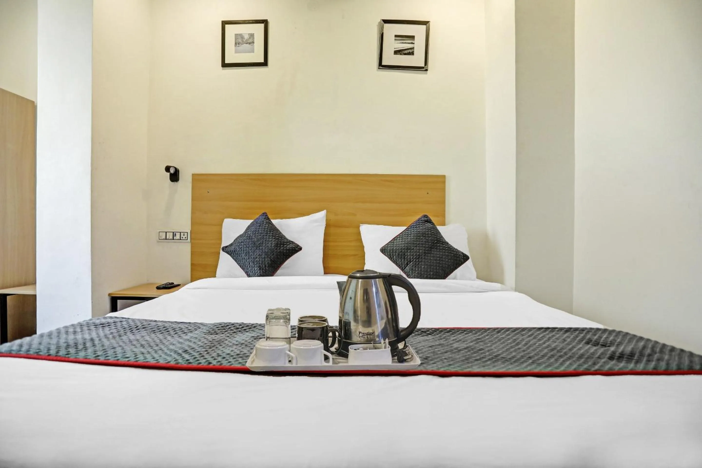 Bedroom, Bed in Super Townhouse Mannat Rohini 16