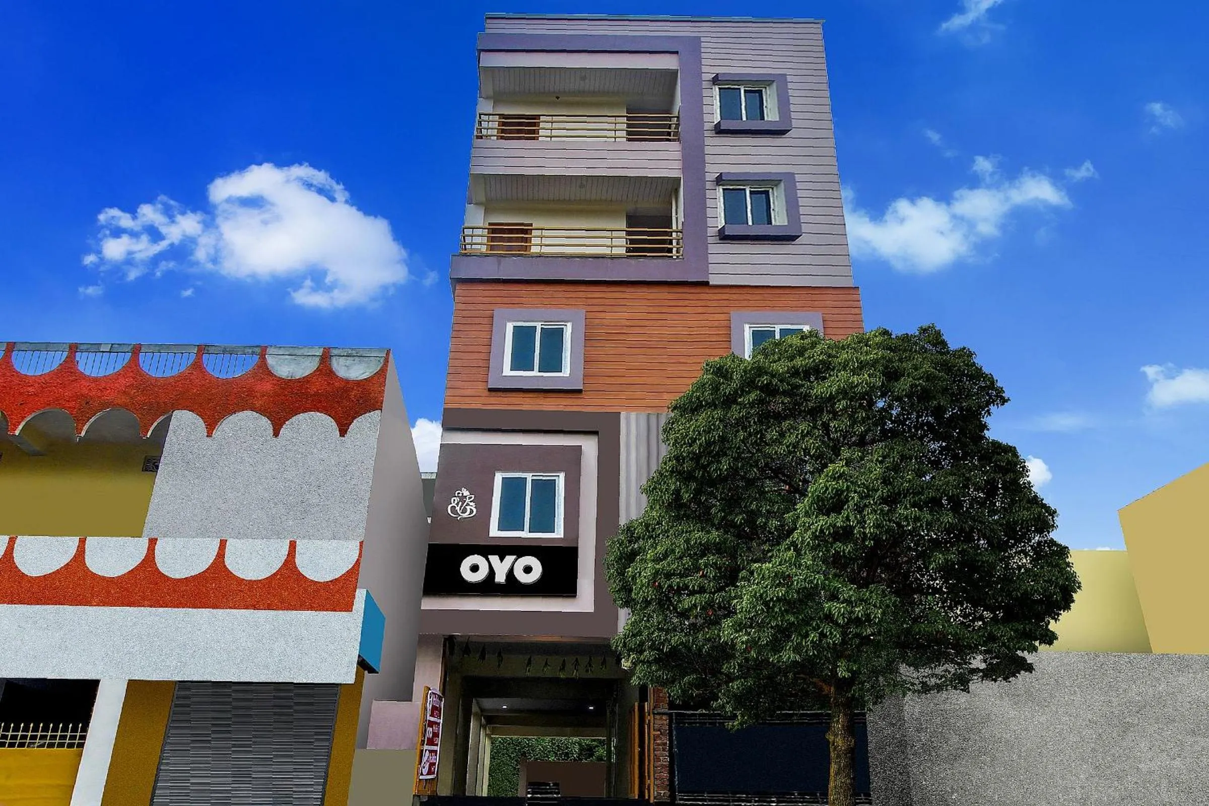 Facade/entrance in Hotel O Holiday