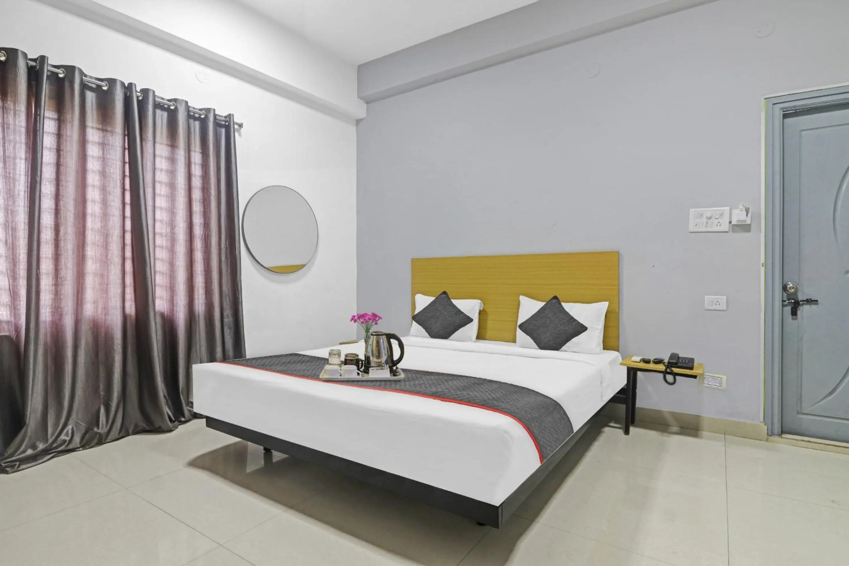 Bedroom, Bed in Townhouse De Alphabet