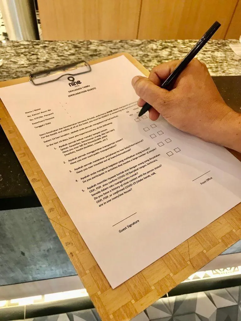 Photo of the whole room in Nine Hotel