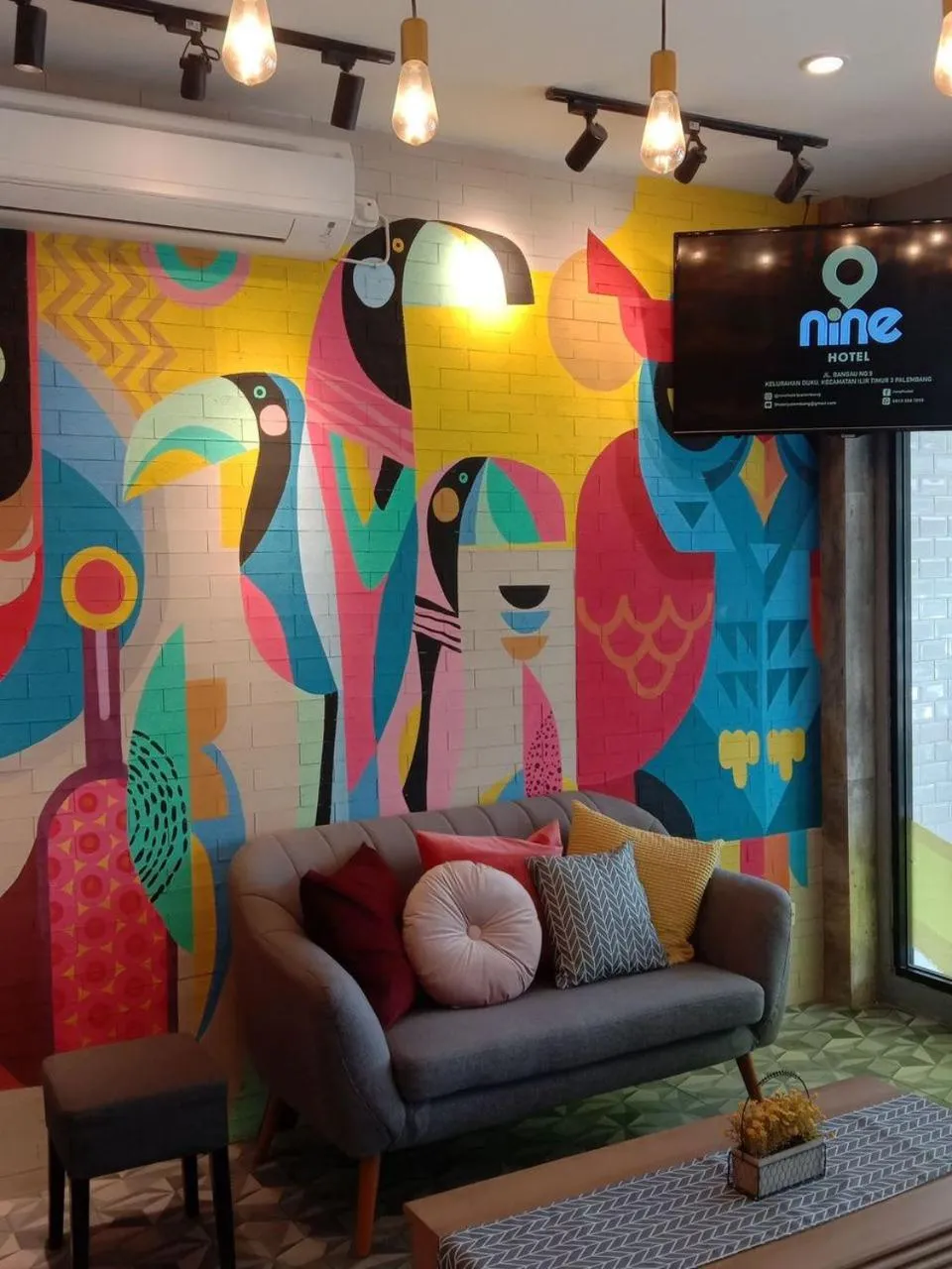 Lobby or reception in Nine Hotel