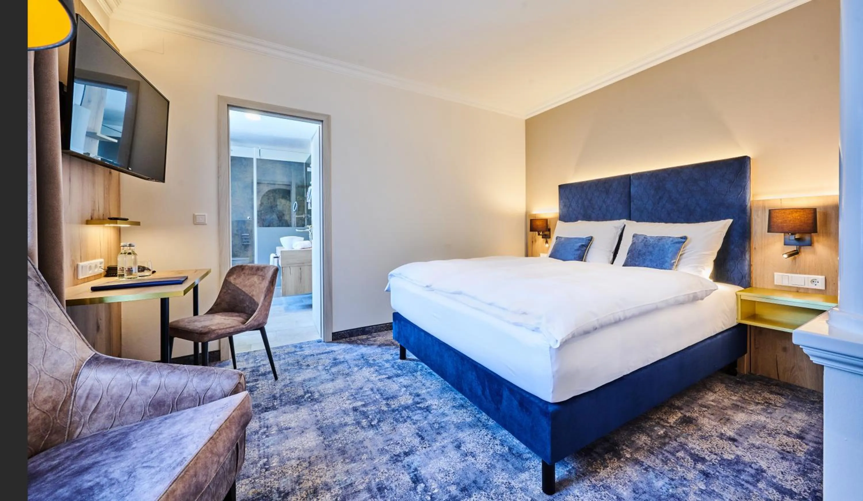 Bed in Hotel Zur Post Altötting