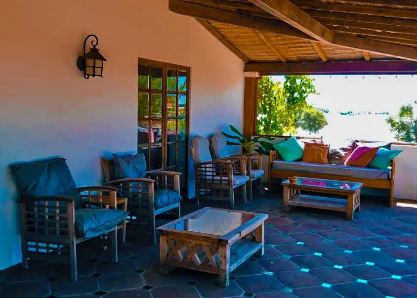 Patio in Lodge Monte Do Sobral