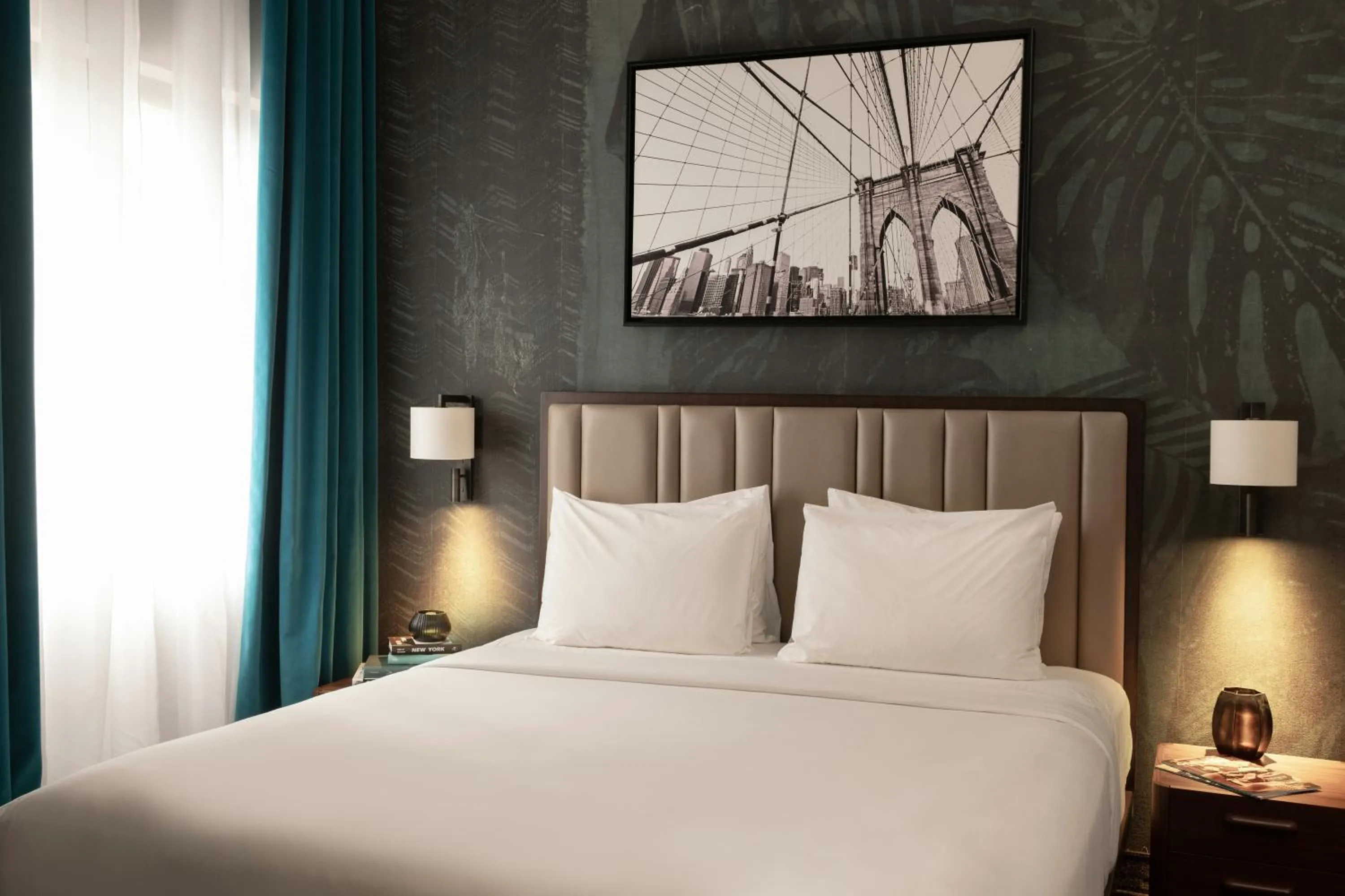 Photo of the whole room, Bed in The Cloud One New York-Downtown, by the Motel One Group
