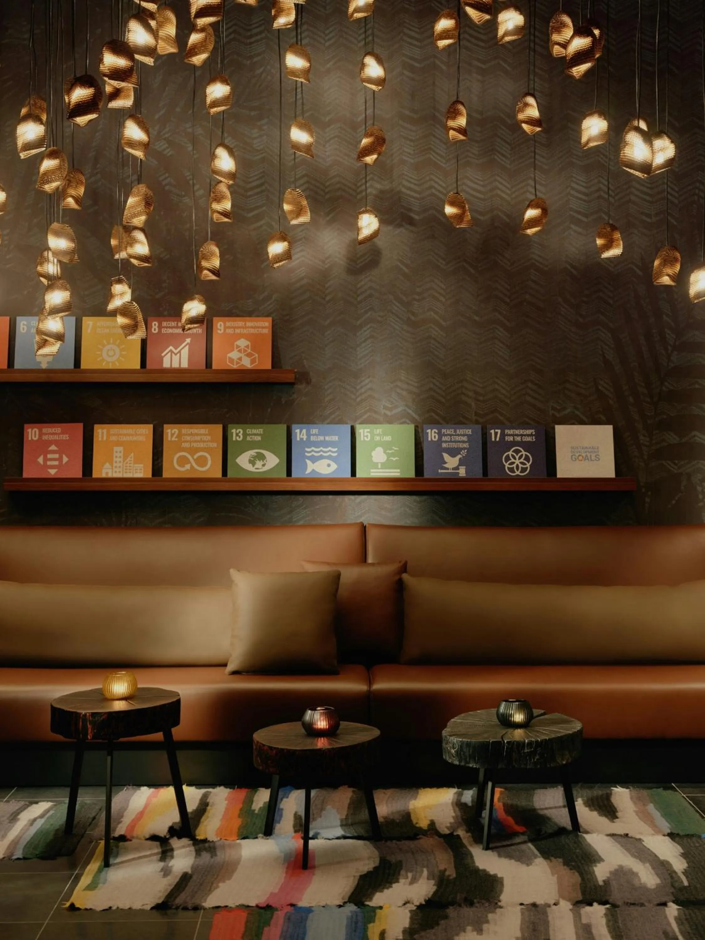 Lobby or reception in The Cloud One New York-Downtown, by the Motel One Group