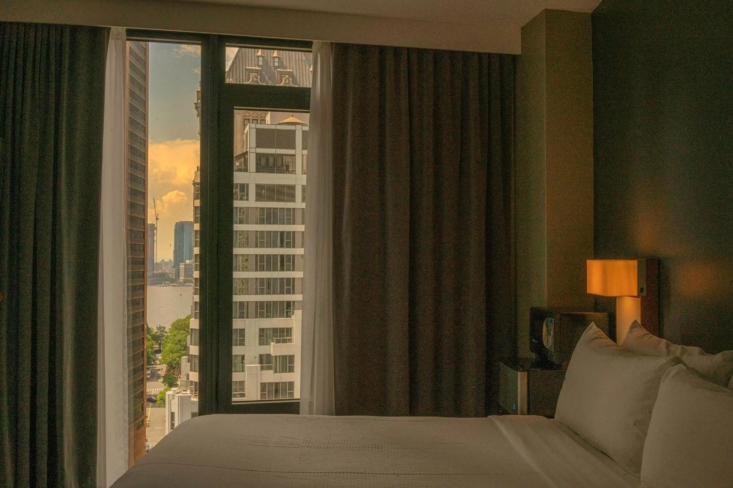 Bedroom, Bed in The Cloud One New York-Downtown, by the Motel One Group