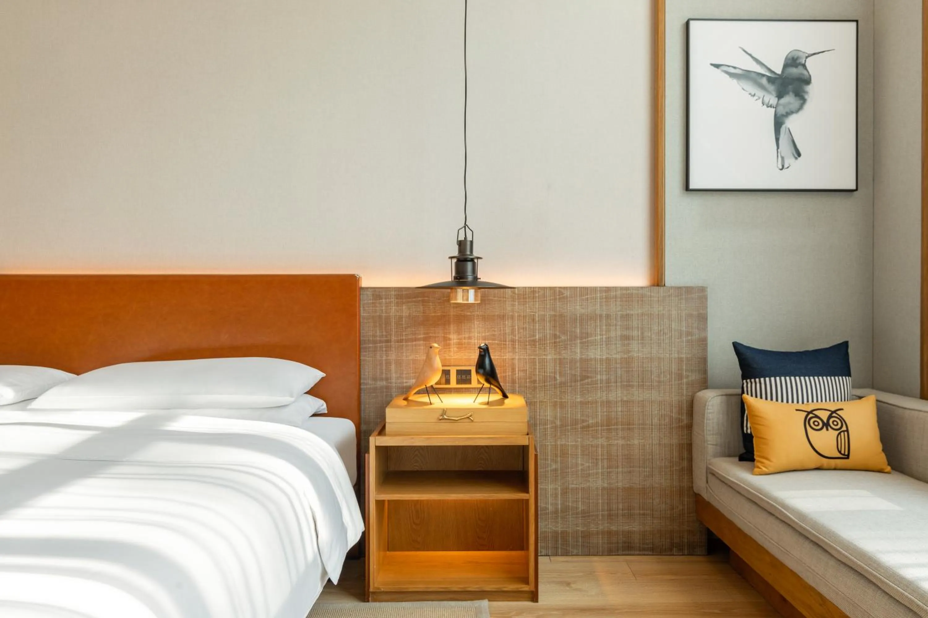 Decorative detail, Bed in voco Thousand Island Lake by IHG