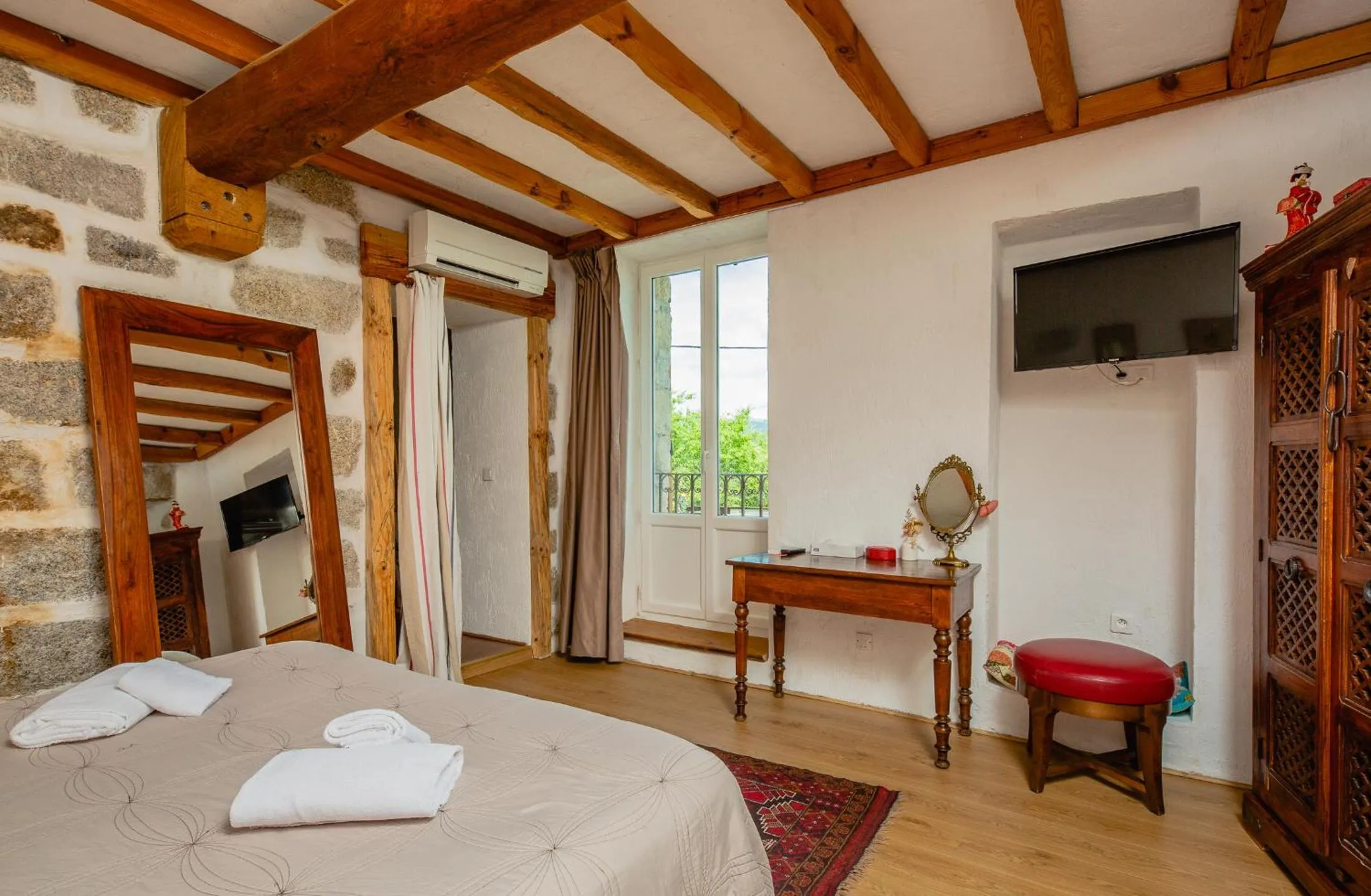 Bed in Auberge U n'Antru Versu