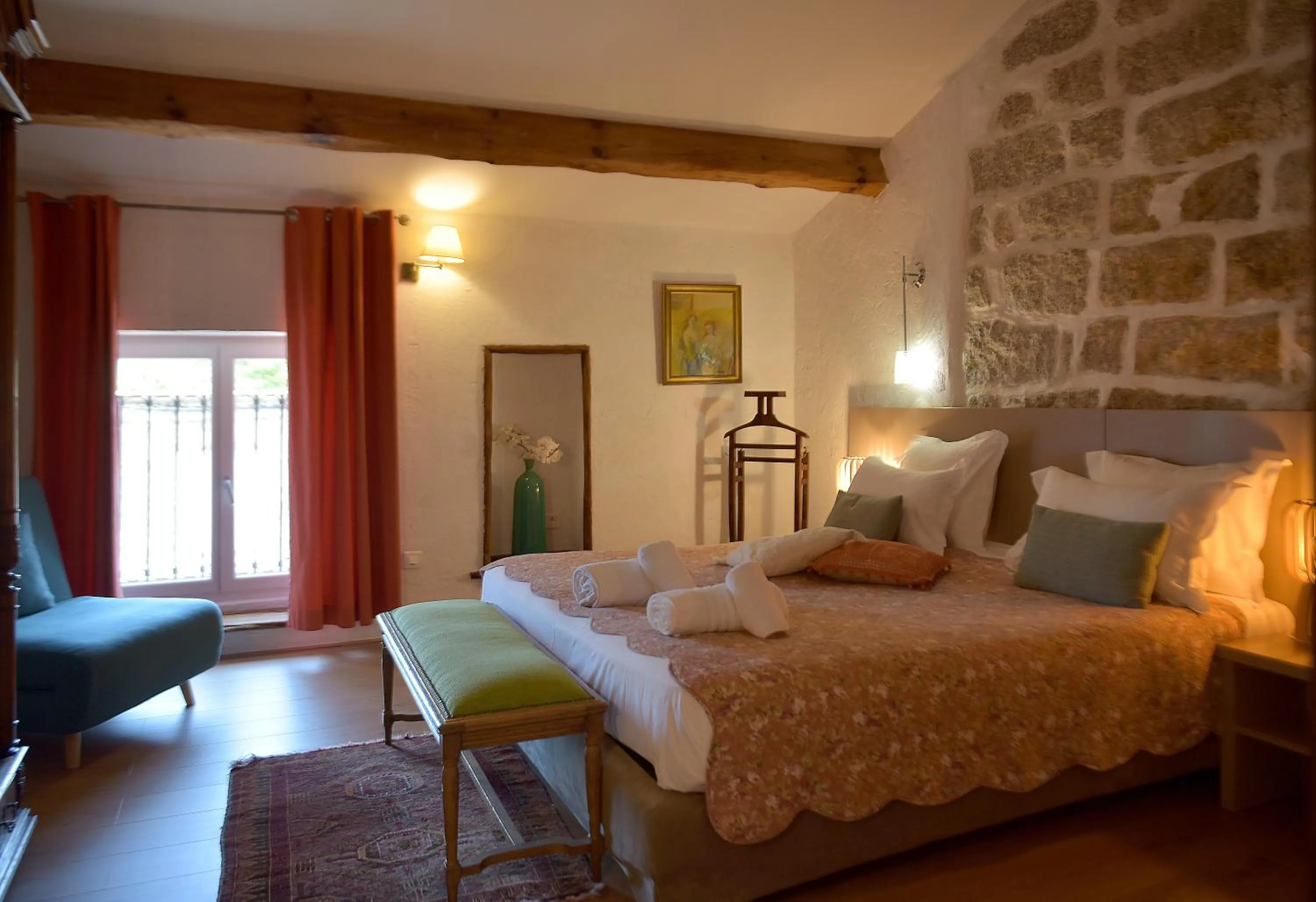 Bed in Auberge U n'Antru Versu