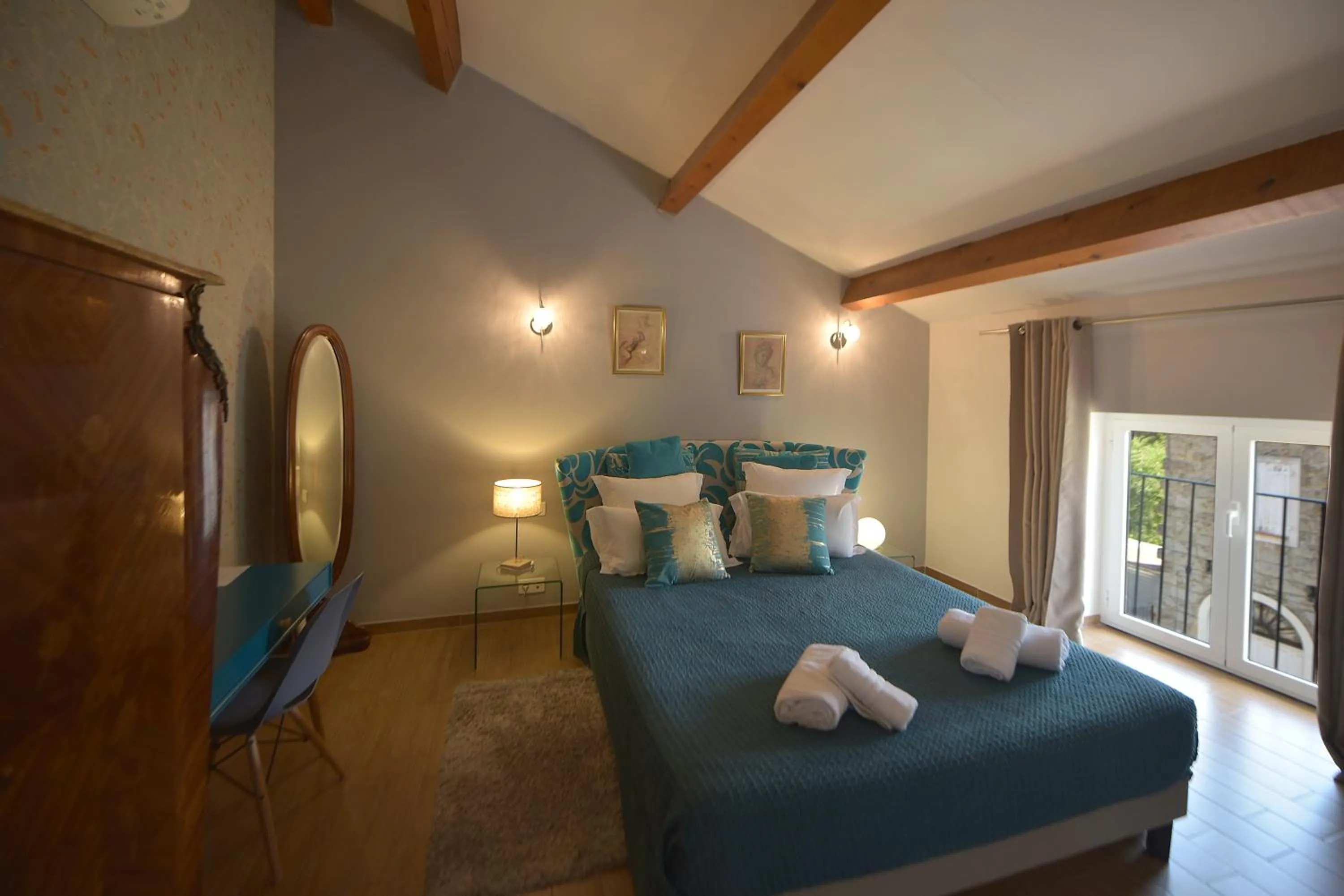 Bed in Auberge U n'Antru Versu