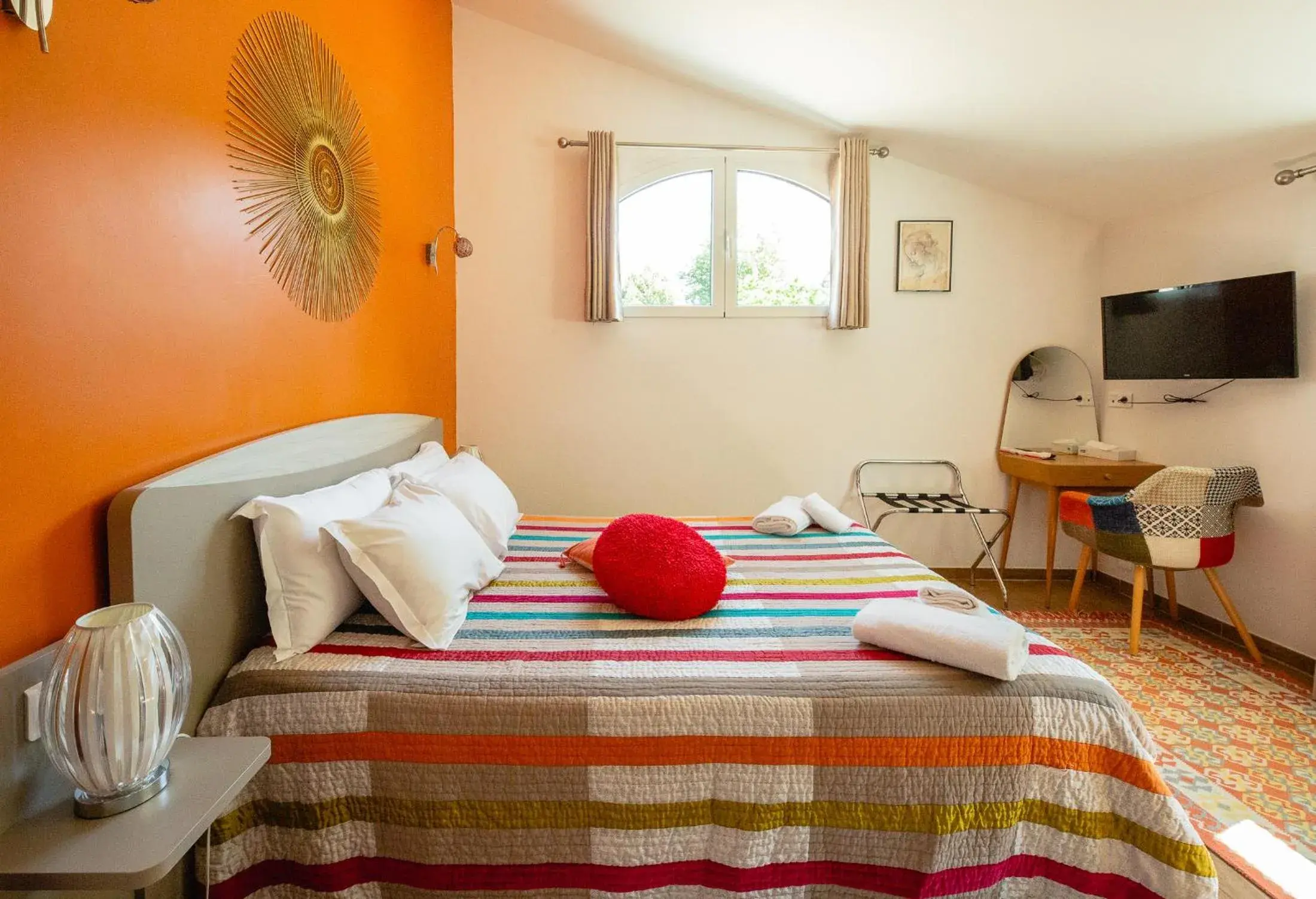 Double Room with Terrace in Auberge U n'Antru Versu Double Room with Terrace in Auberge U n'Antru Versu