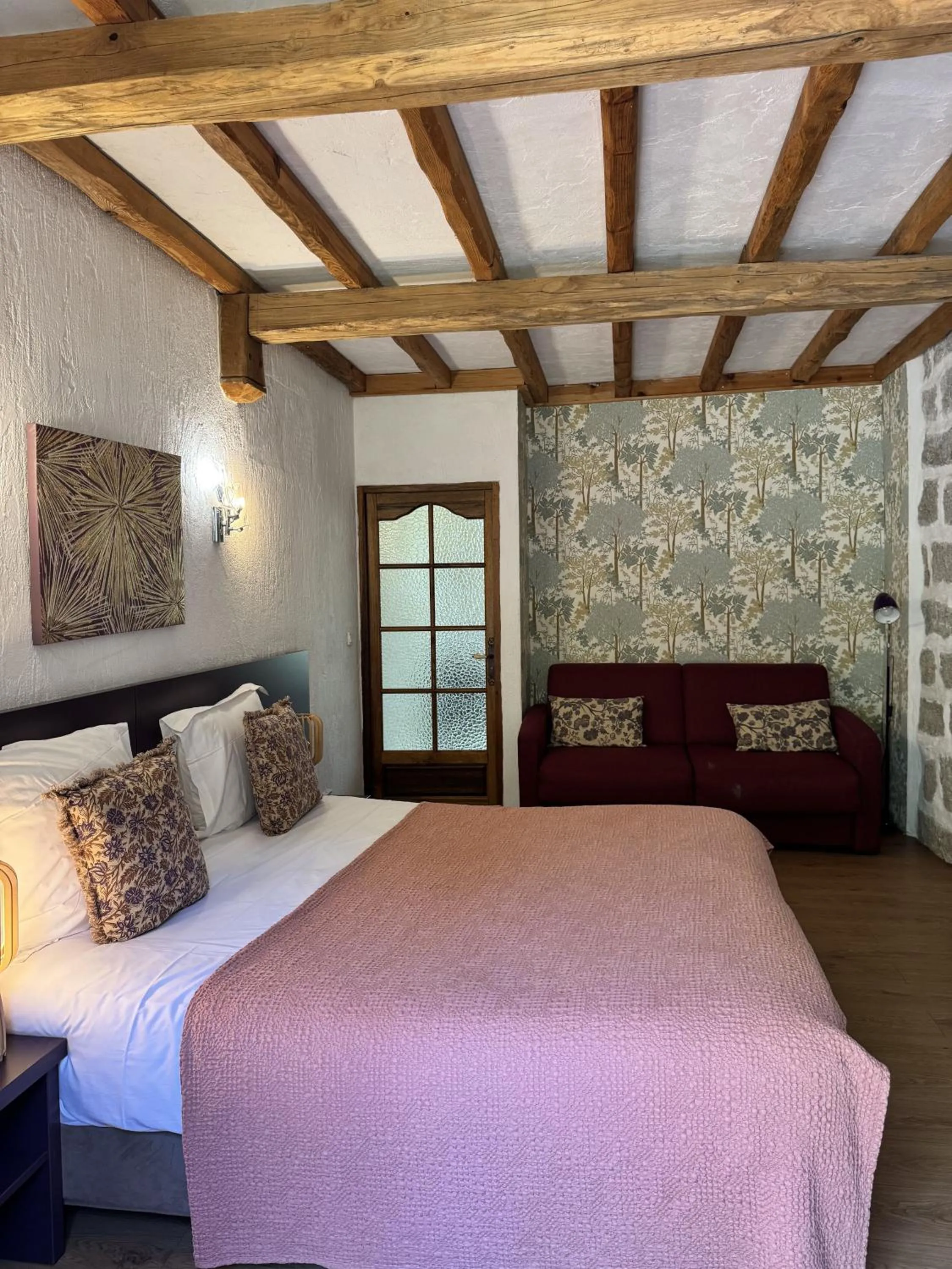 Bed in Auberge U n'Antru Versu