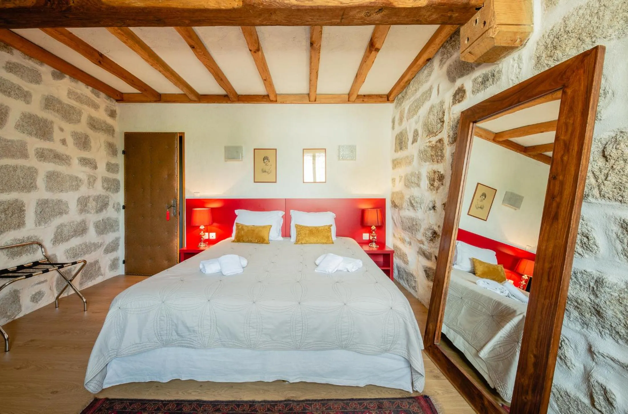 Bed in Auberge U n'Antru Versu