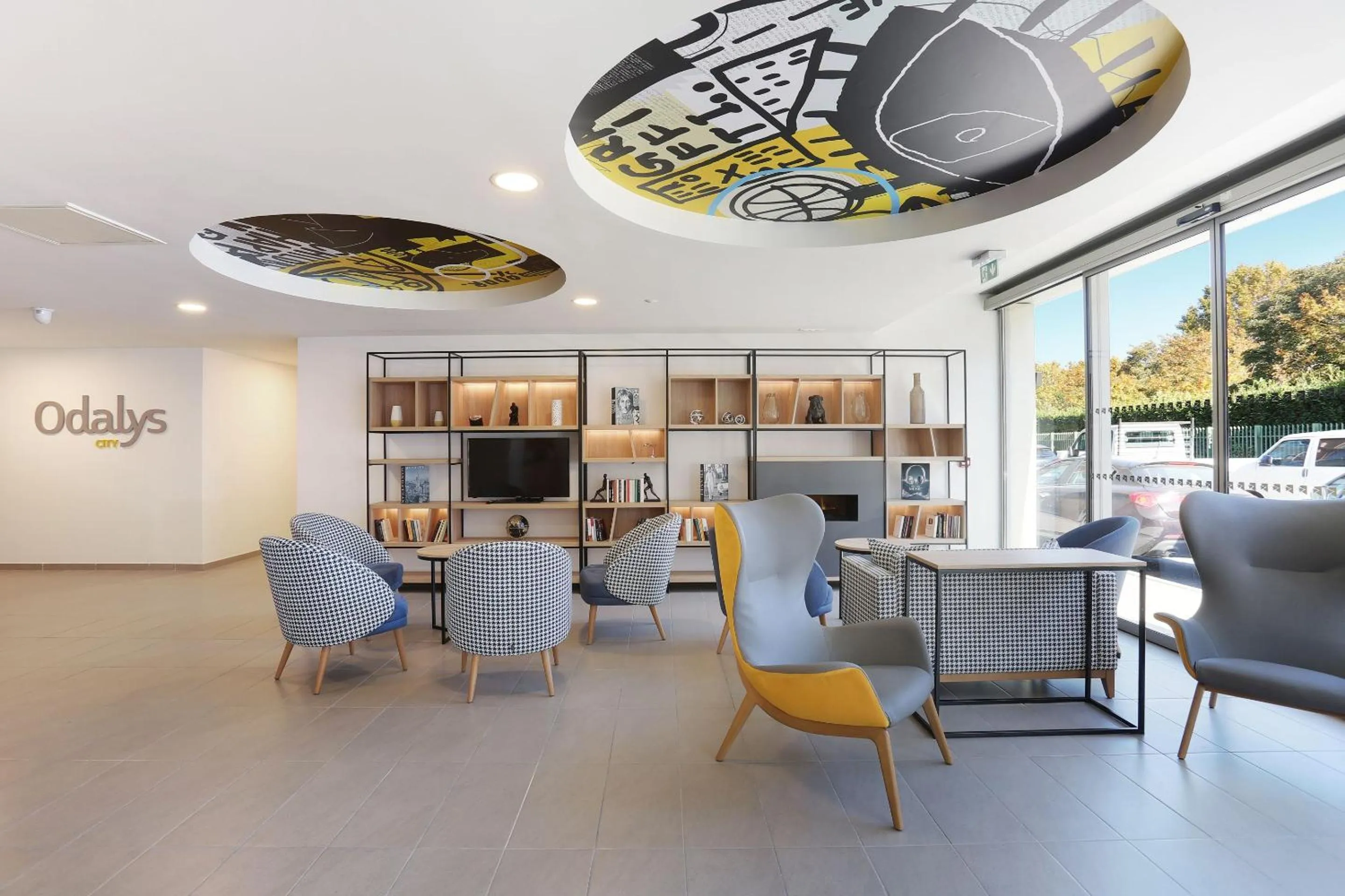 Living room in Appart Hotel Odalys City Toulouse Centre Compans Caffarelli