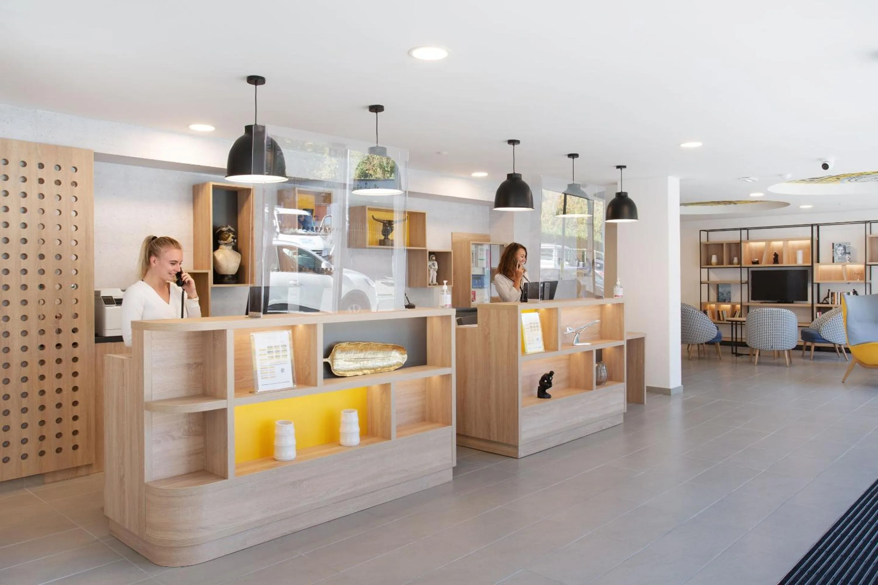 Lobby or reception in Appart Hotel Odalys City Toulouse Centre Compans Caffarelli