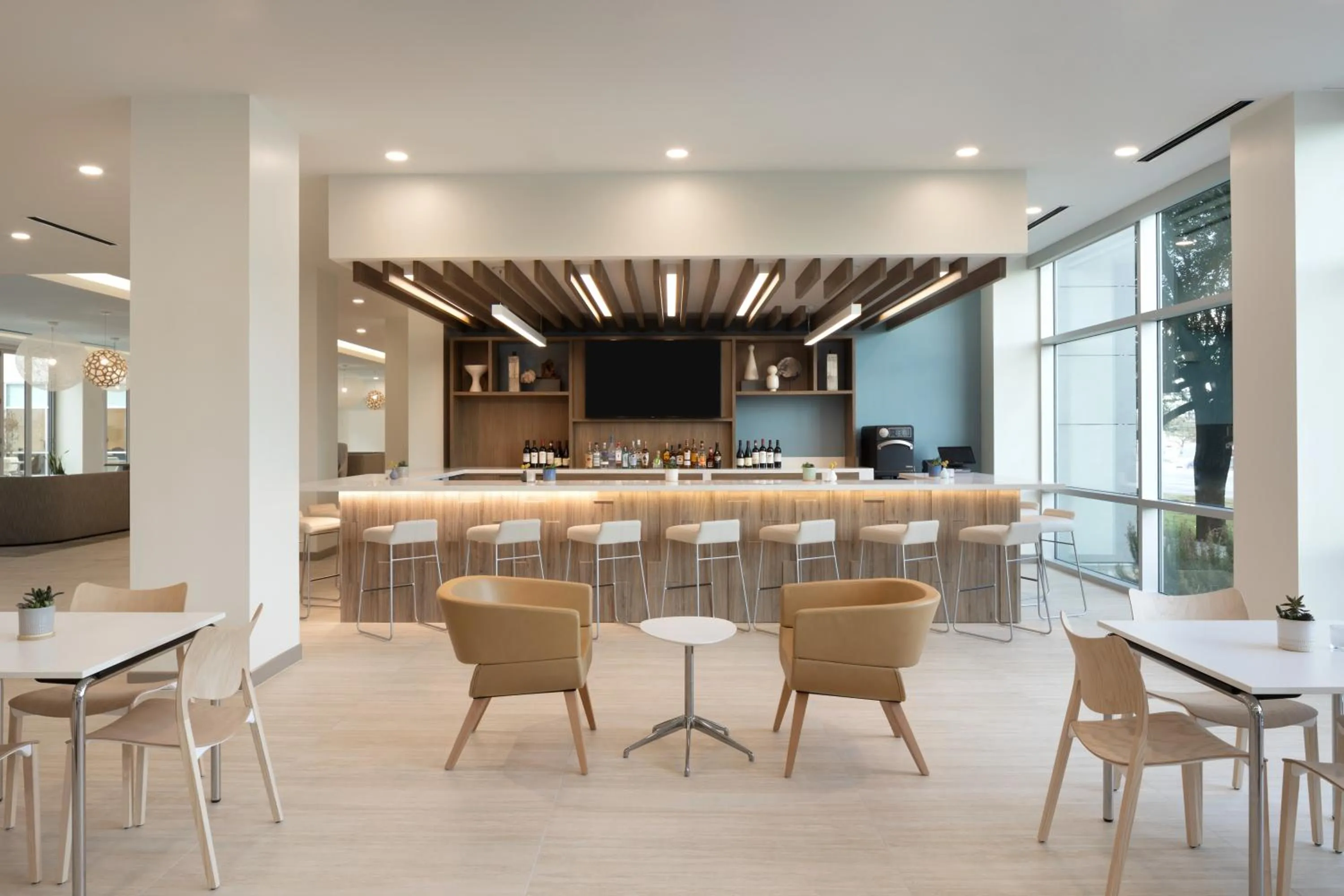 Lounge or bar in Element Austin at The Domain