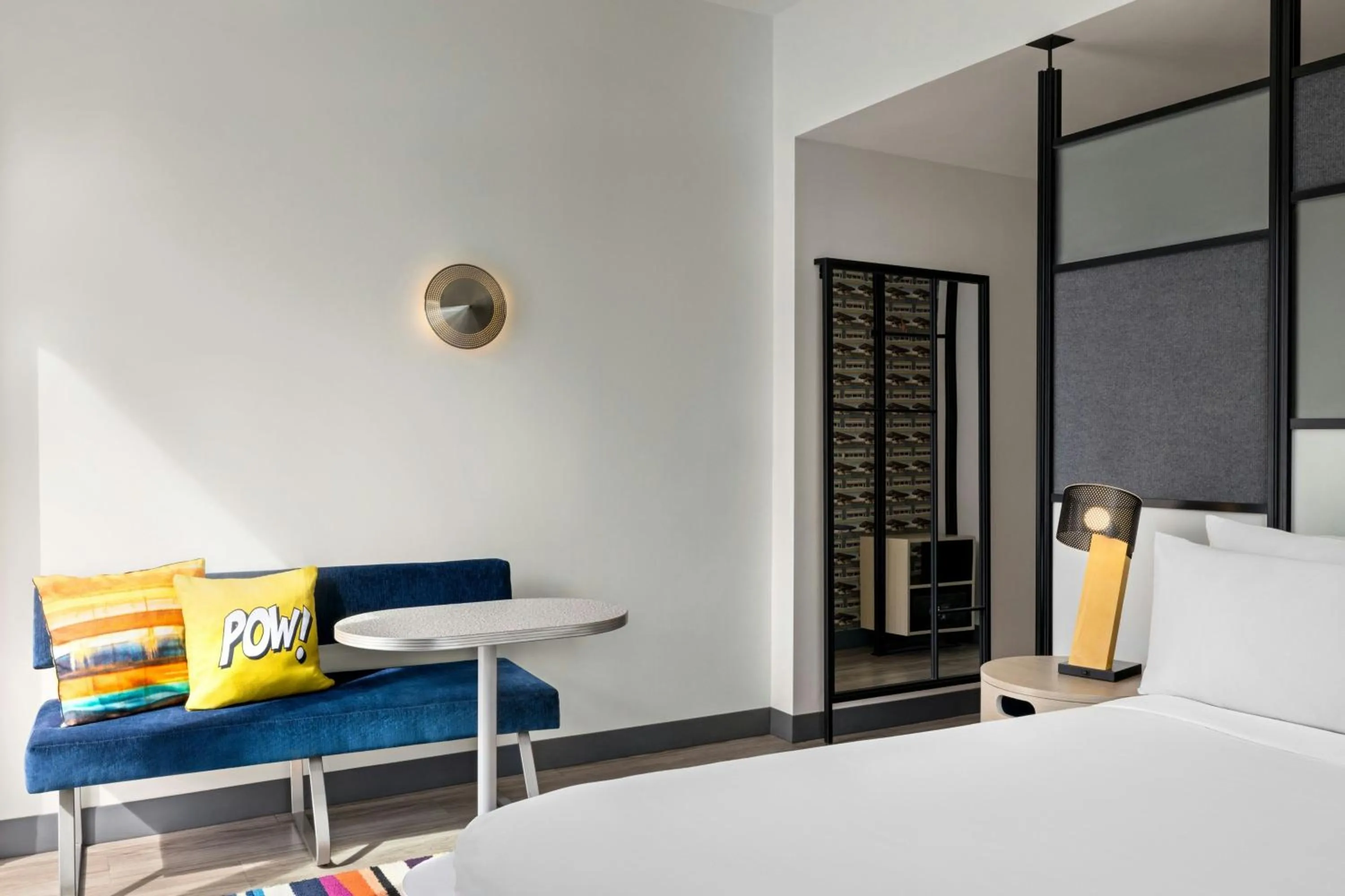 Photo of the whole room, Bed in Aloft Wilmington at Coastline Center