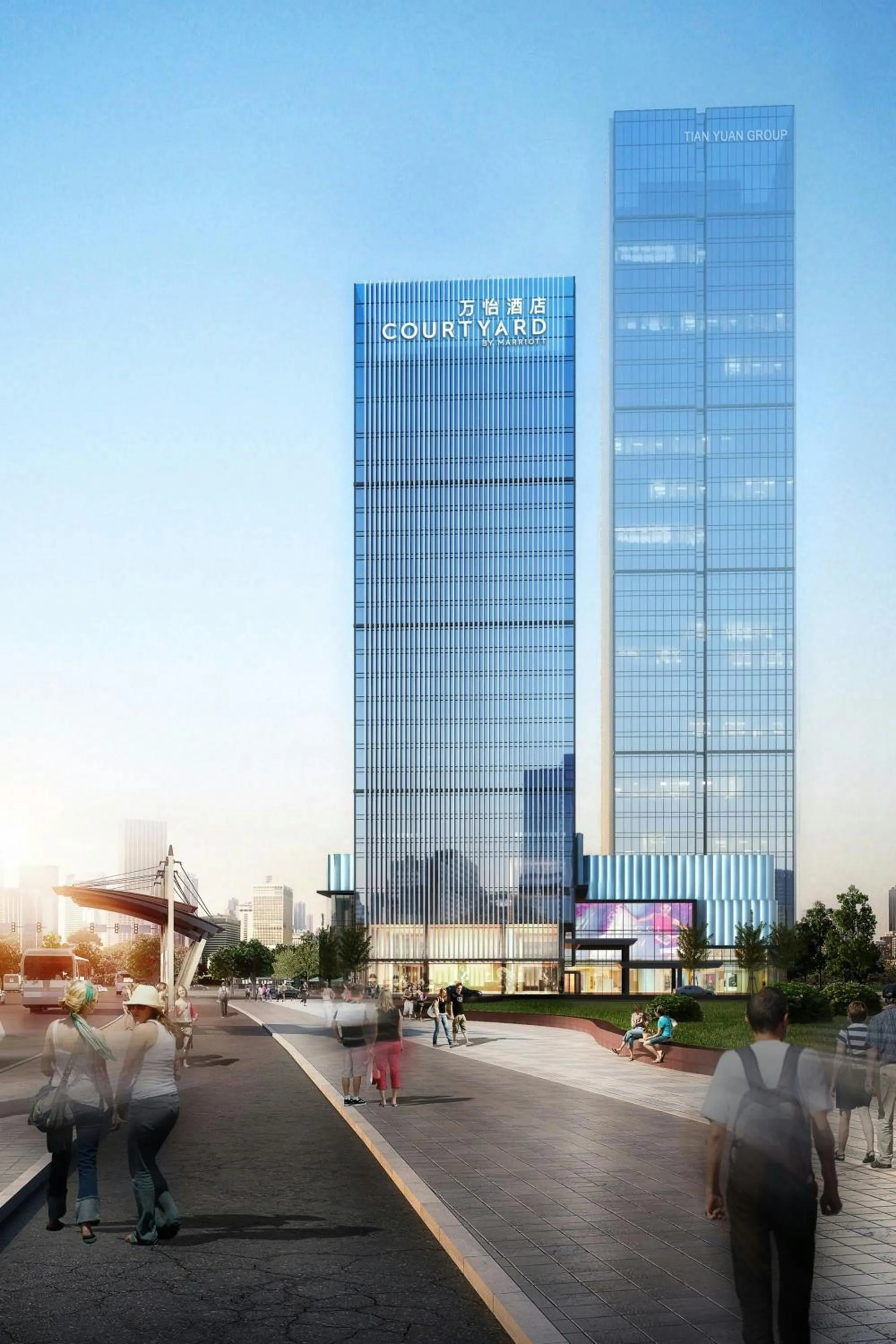 Property building in Courtyard by Marriott Luoyang