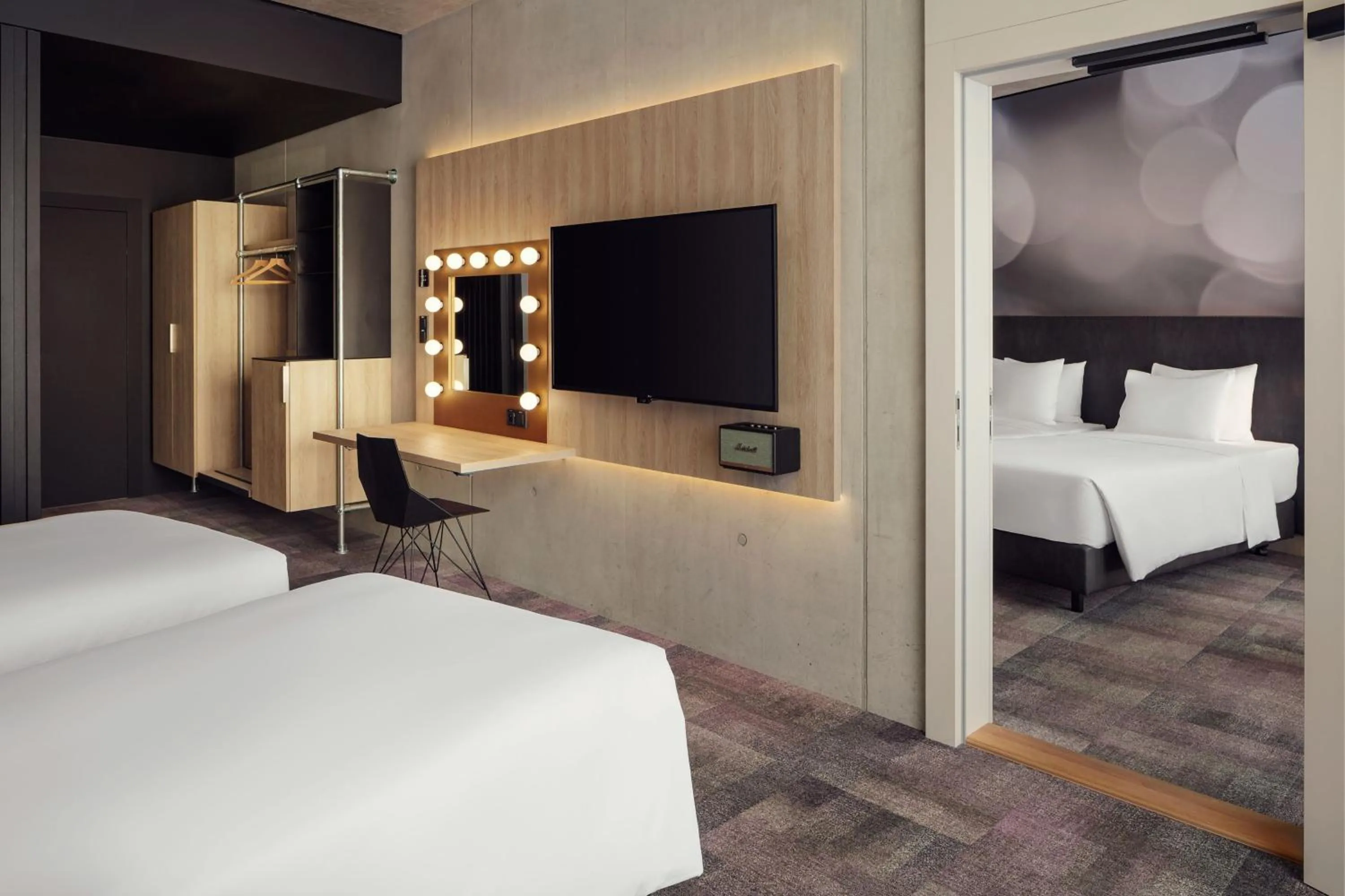 Photo of the whole room, Bed in STAGES HOTEL Prague, a Tribute Portfolio Hotel