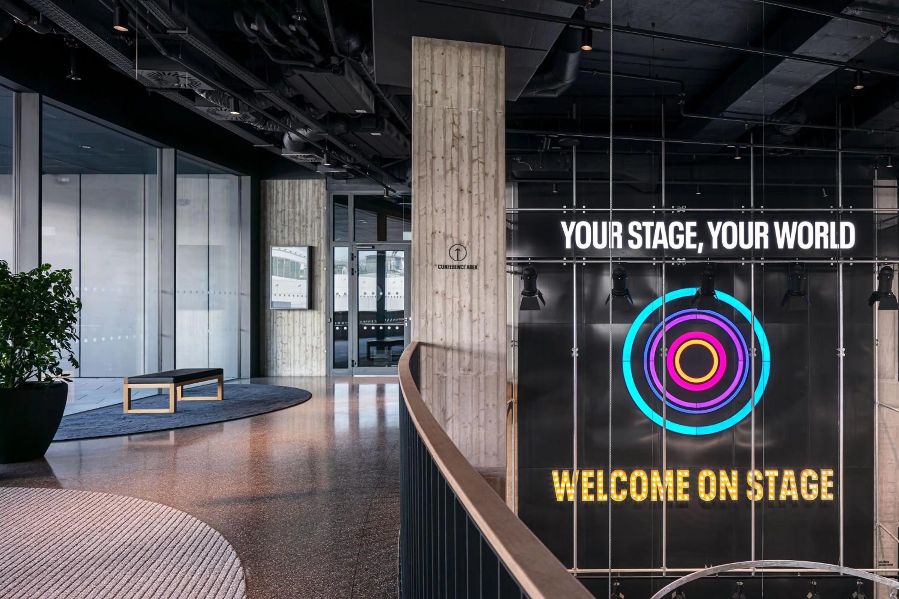 Lobby or reception in STAGES HOTEL Prague, a Tribute Portfolio Hotel