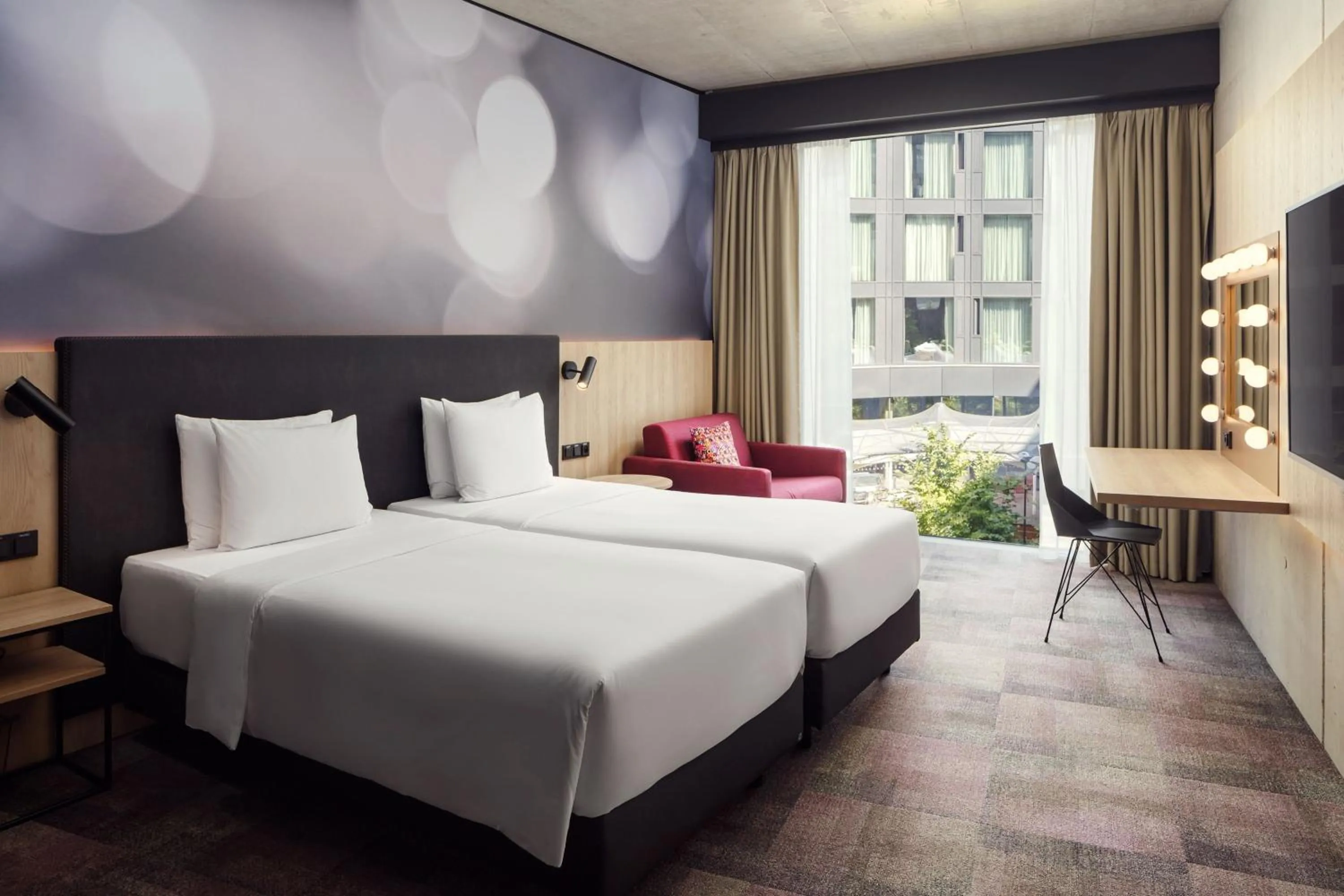 Photo of the whole room, Bed in STAGES HOTEL Prague, a Tribute Portfolio Hotel