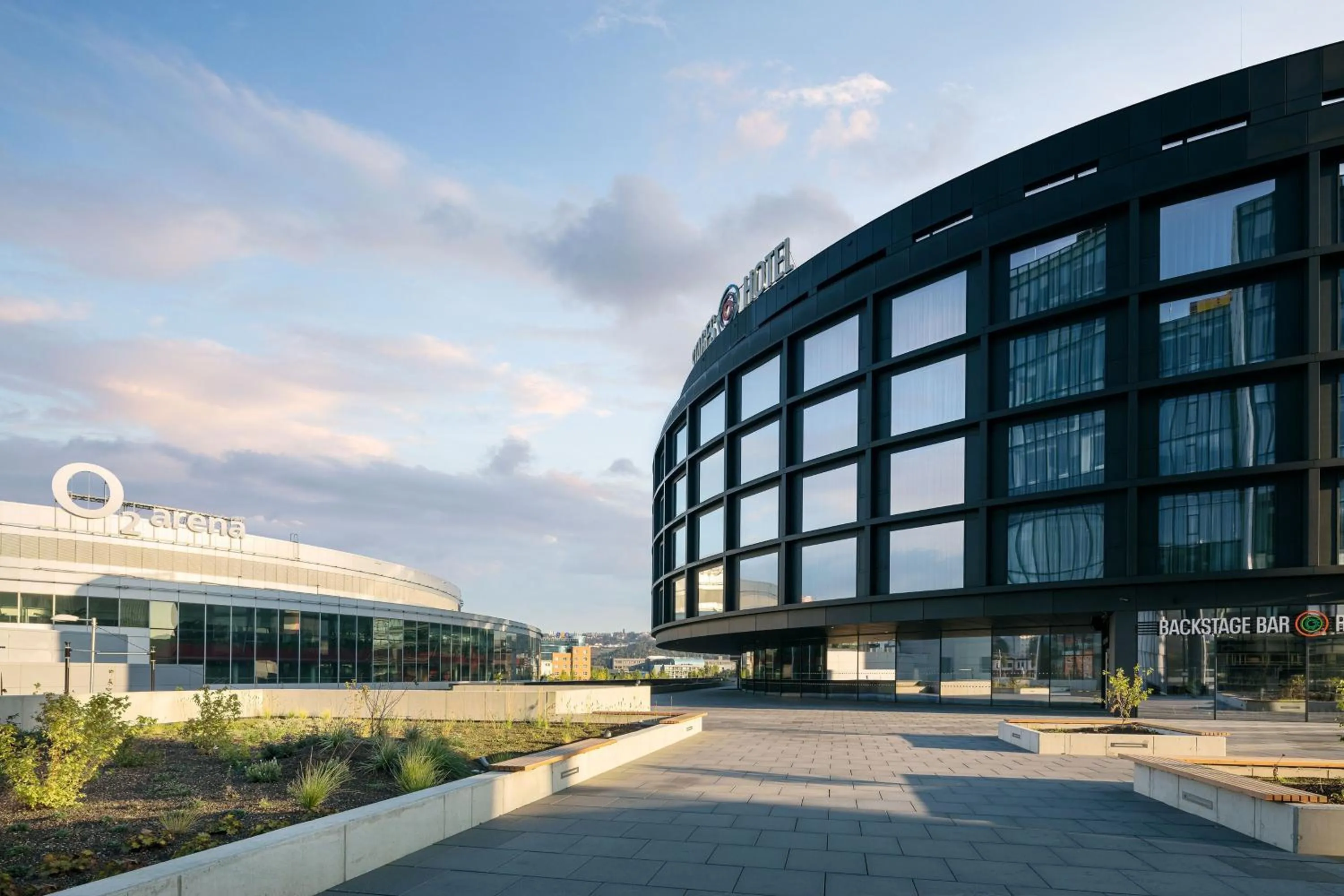 Property building in STAGES HOTEL Prague, a Tribute Portfolio Hotel